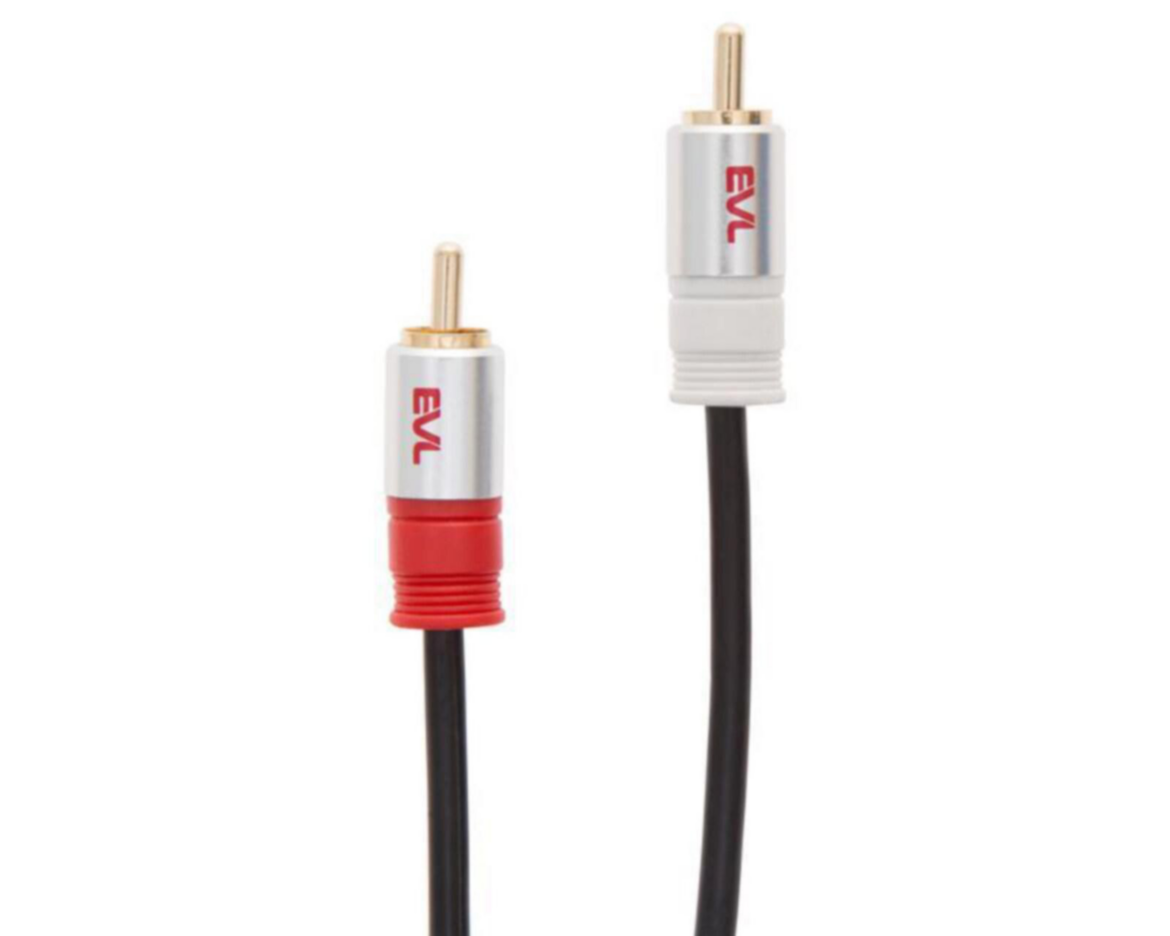 Cable de Audio RCA 2 metros 2 Machos EVL