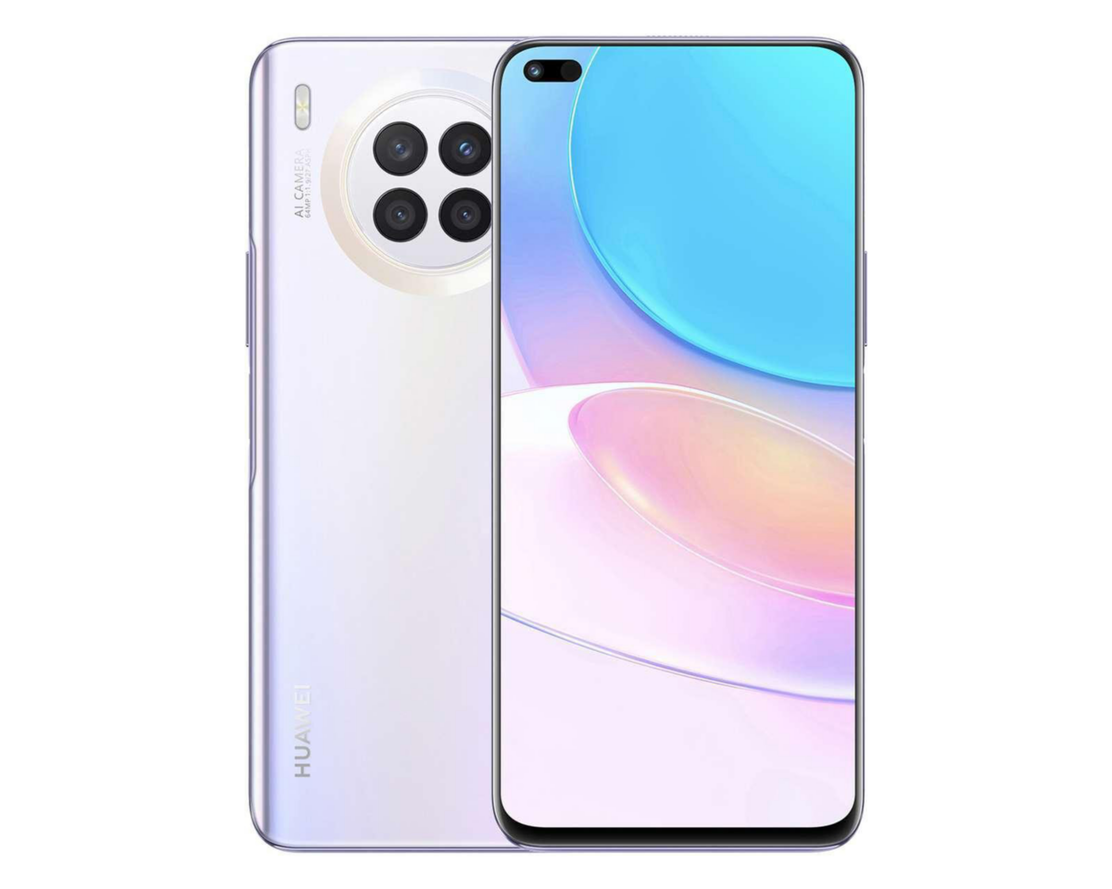 Foto 2 pulgar | AT&T/Unefon Huawei Nova 8I 128 GB Plateado