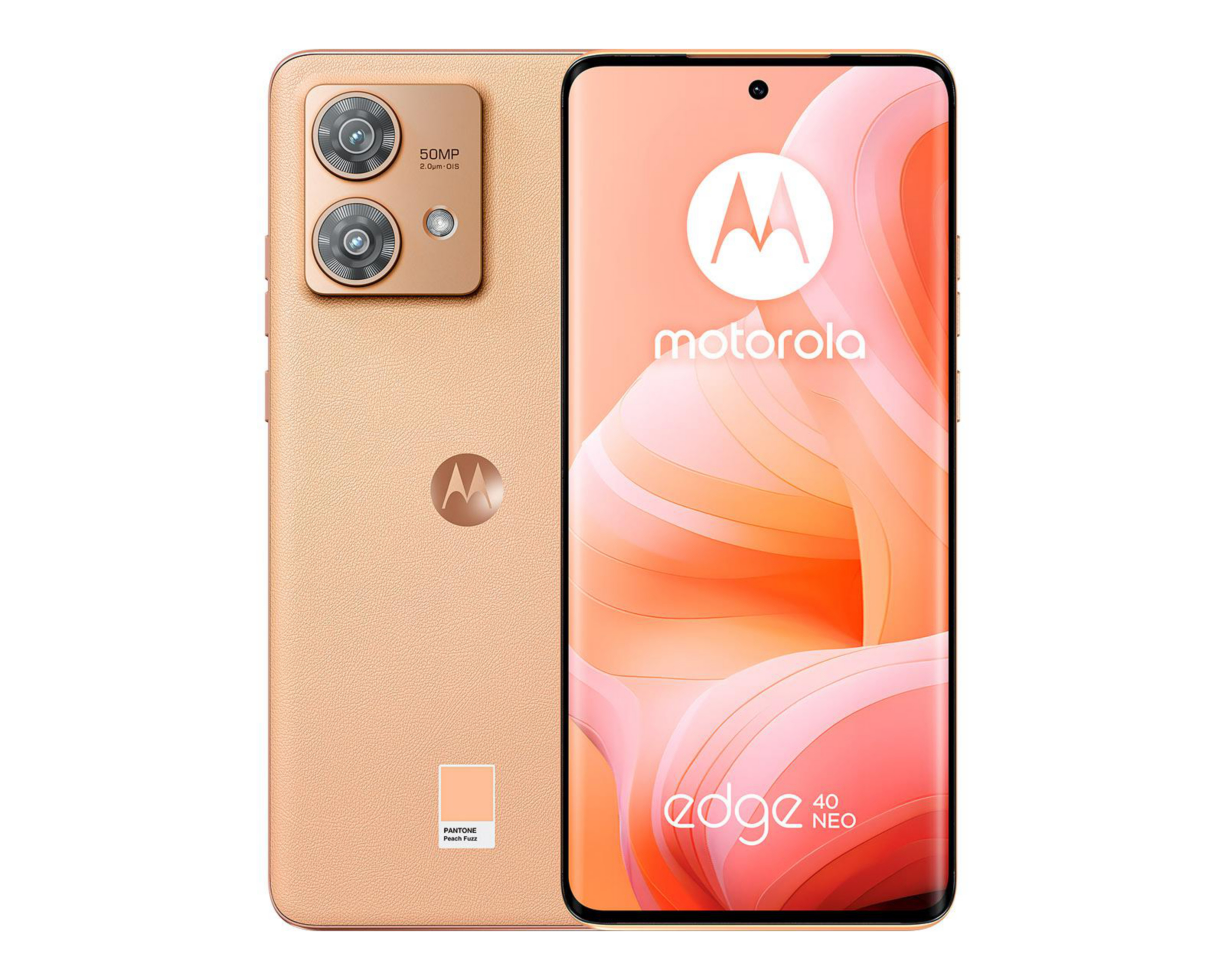 Celular Motorola Desbloqueado Edge 40 Neo 256 GB Durazno + Moto Buds 250