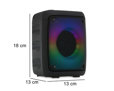 Foto 6 | Bocina Bluetooth M 10 W Iluminación LED RGB