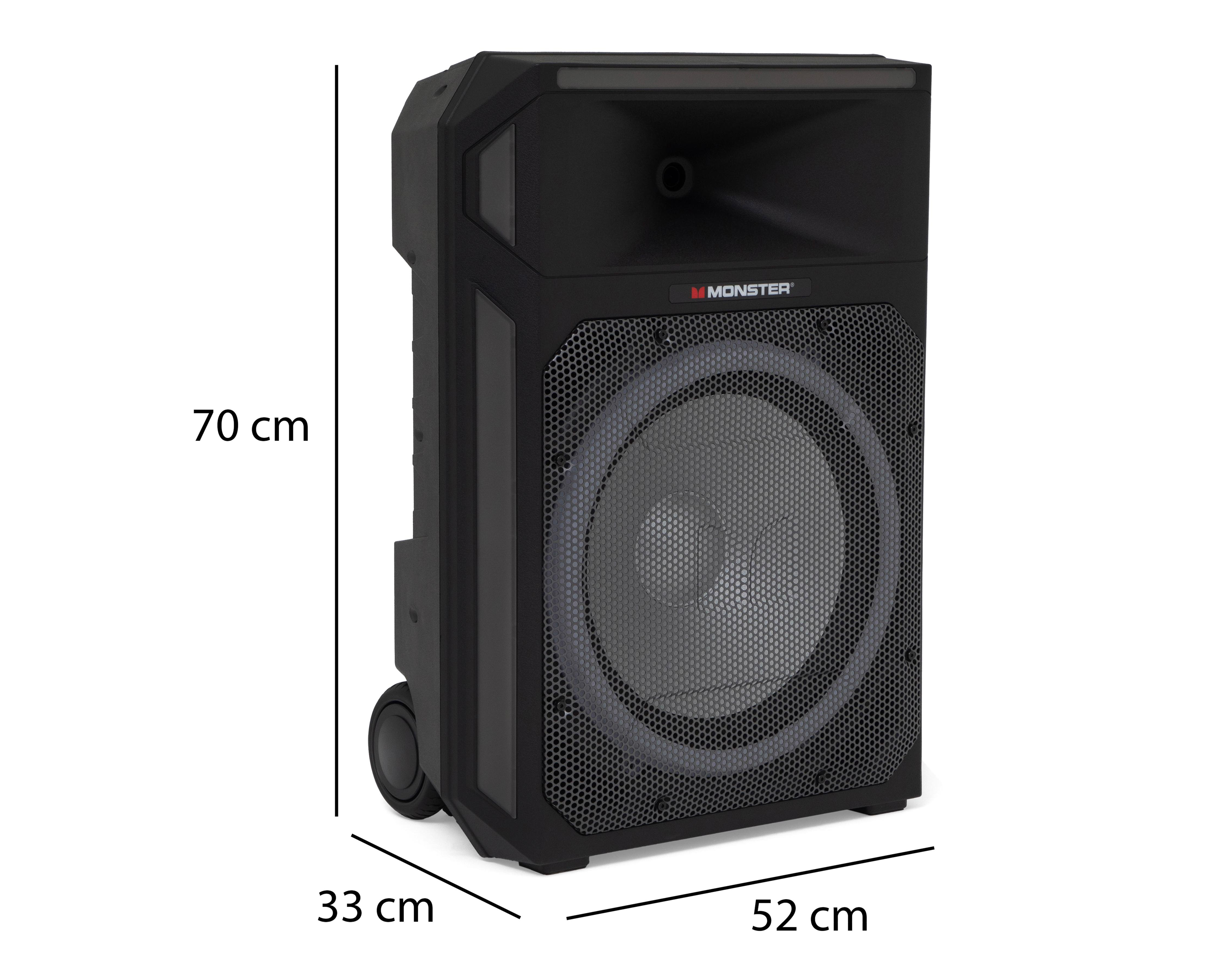 Foto 8 | Bocina Bluetooth Monster X6 600 Watts con Micrófono