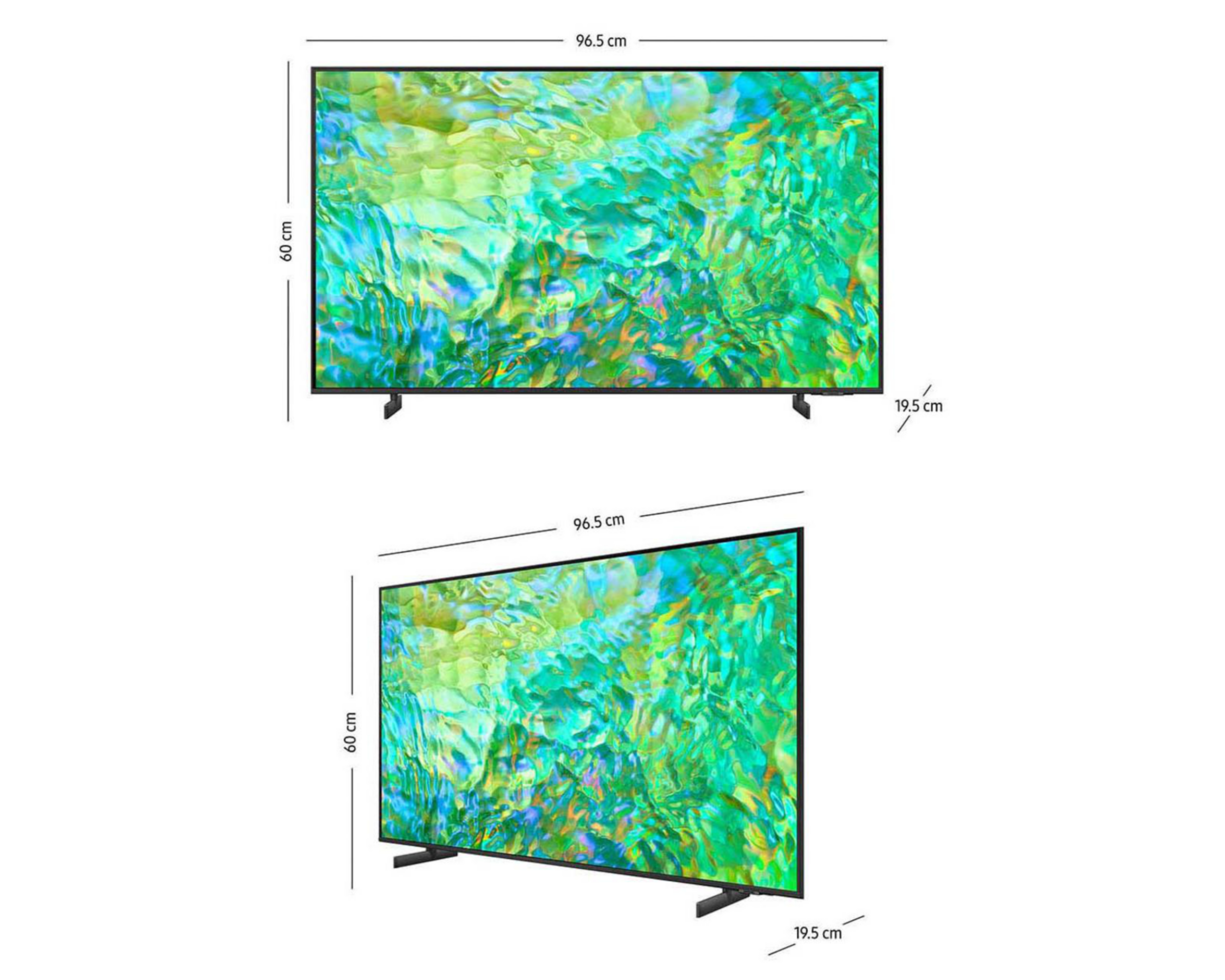 Foto 11 pulgar | Pantalla Smart TV Samsung LED 43 Pulgadas Crystal UHD CU8000