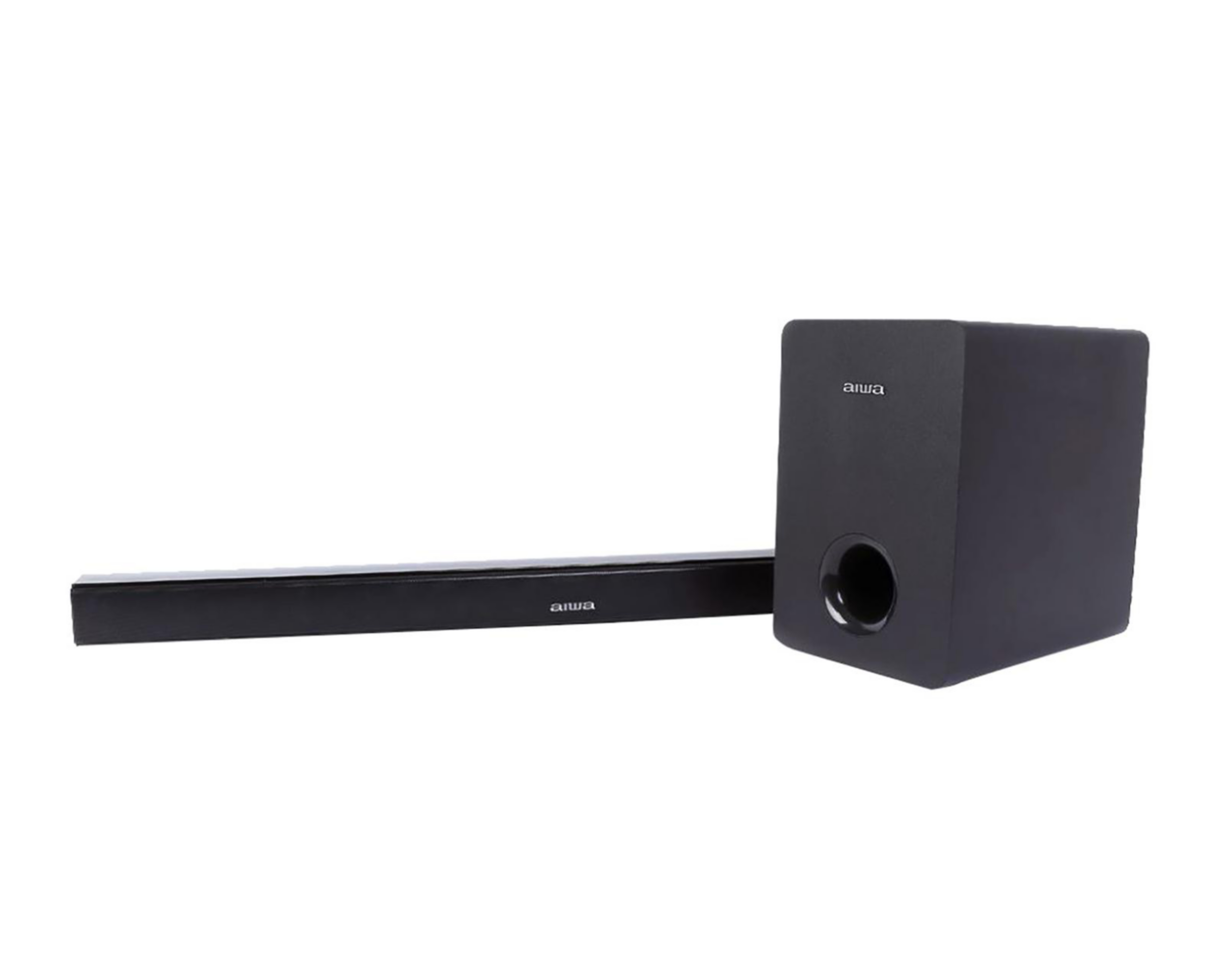 Foto 4 pulgar | Barra de Sonido Aiwa AWSBH1W-W con Subwoofer