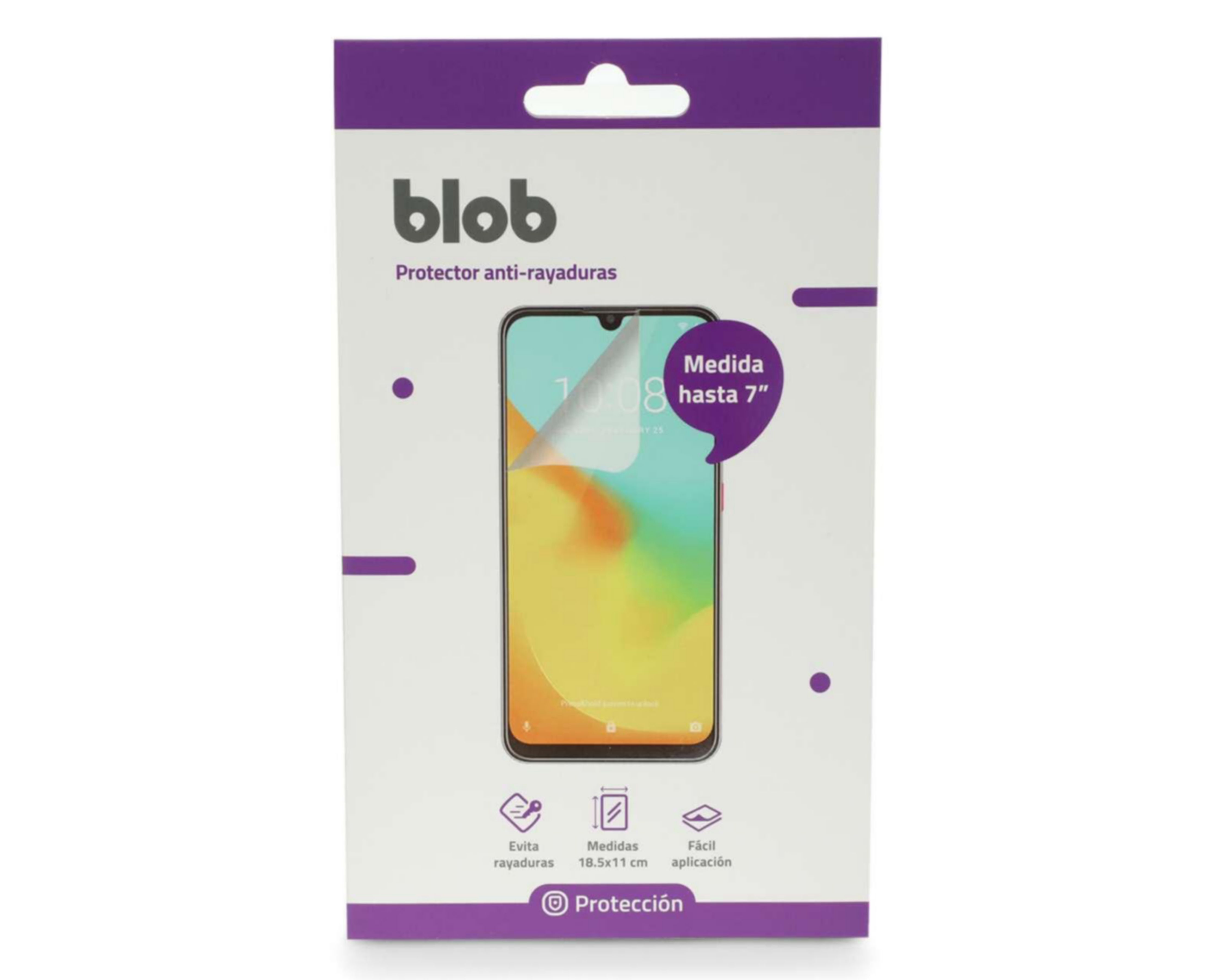 Foto 2 pulgar | Protector de Pantalla Blob Universal