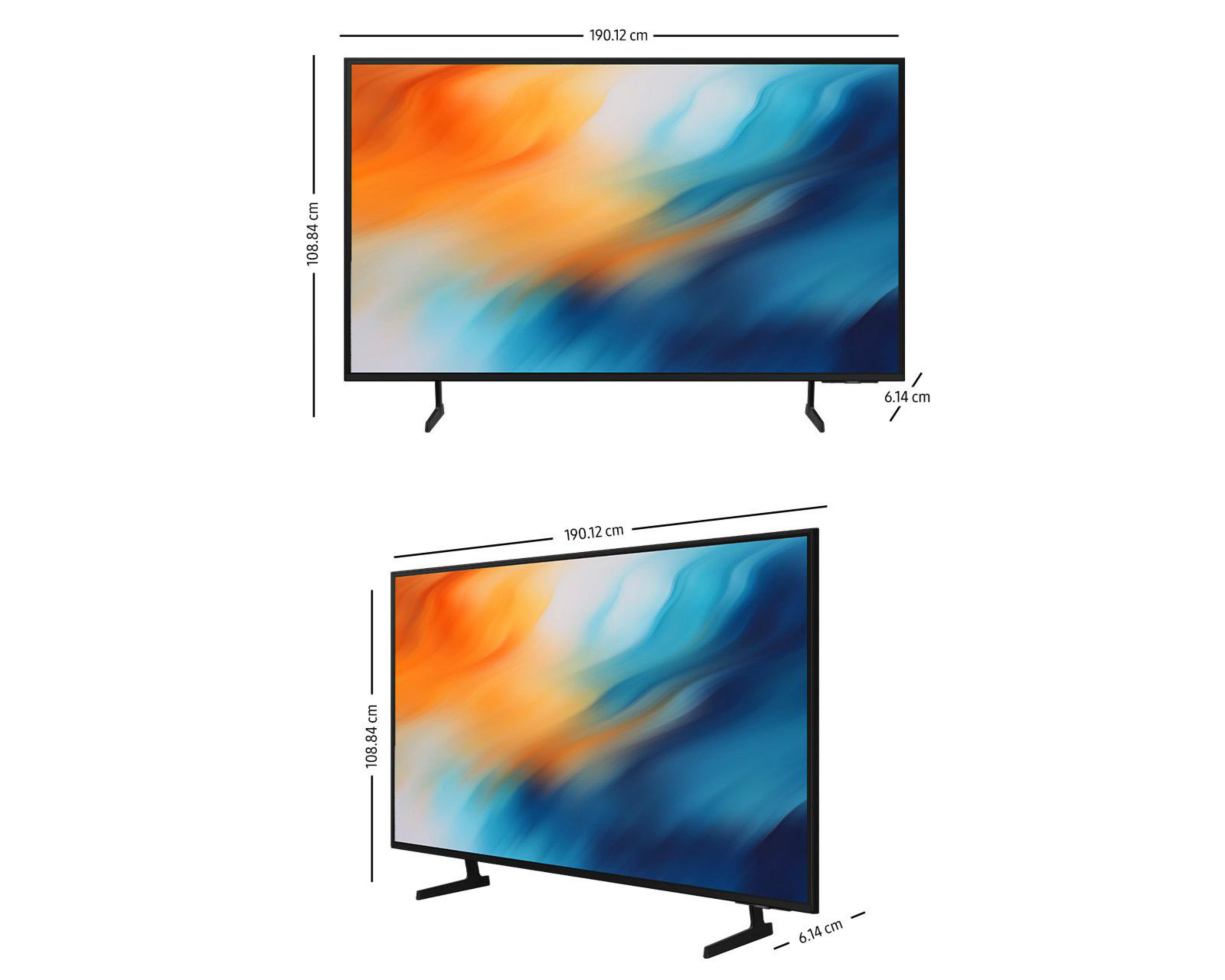 Foto 6 pulgar | Pantalla Smart TV Samsung LED 85 Pulgadas UHD 4K LH85BEDHVGFxZx