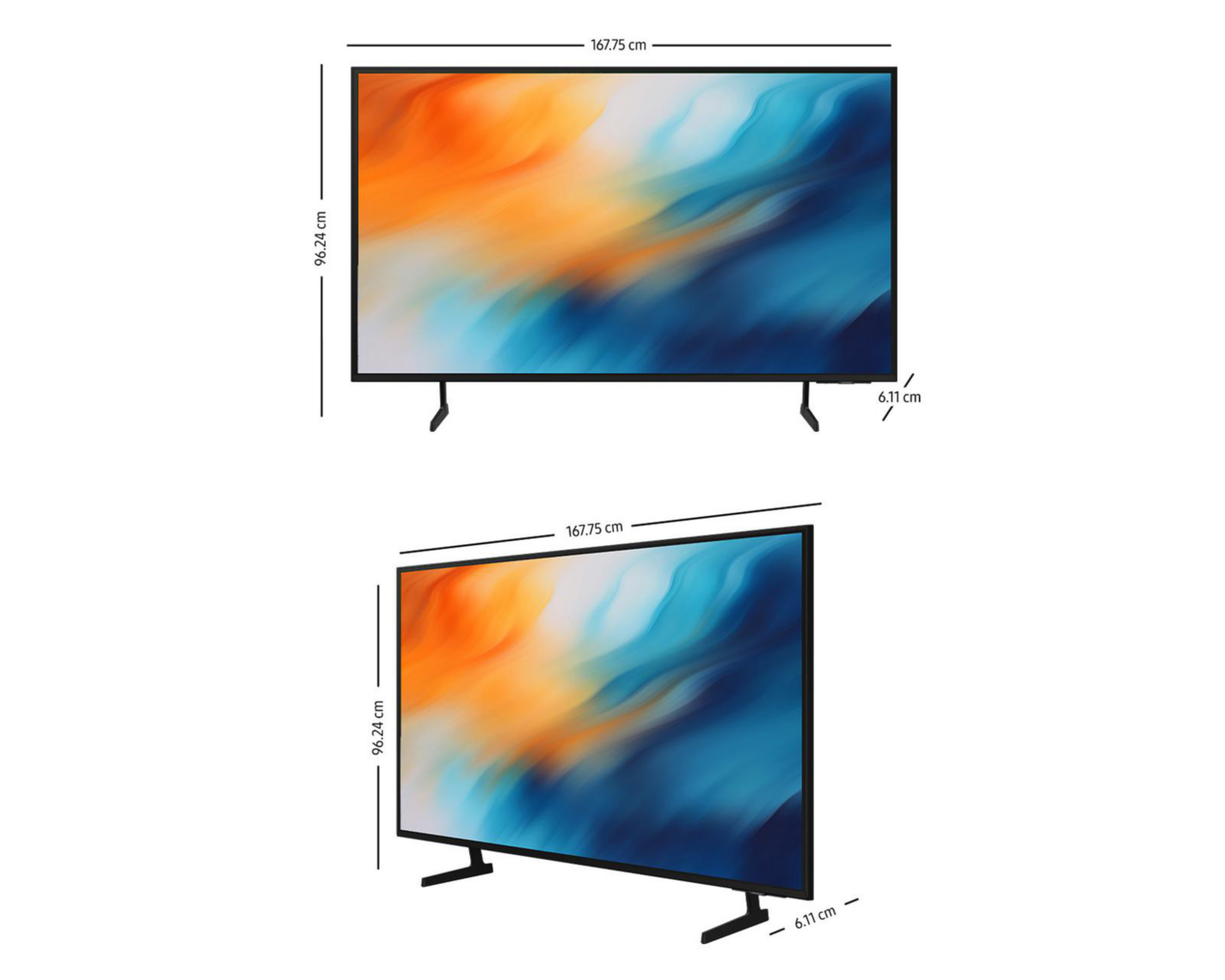 Foto 6 pulgar | Pantalla Smart TV Samsung LED 75 Pulgadas UHD 4K LH75BEDHVGFxZx