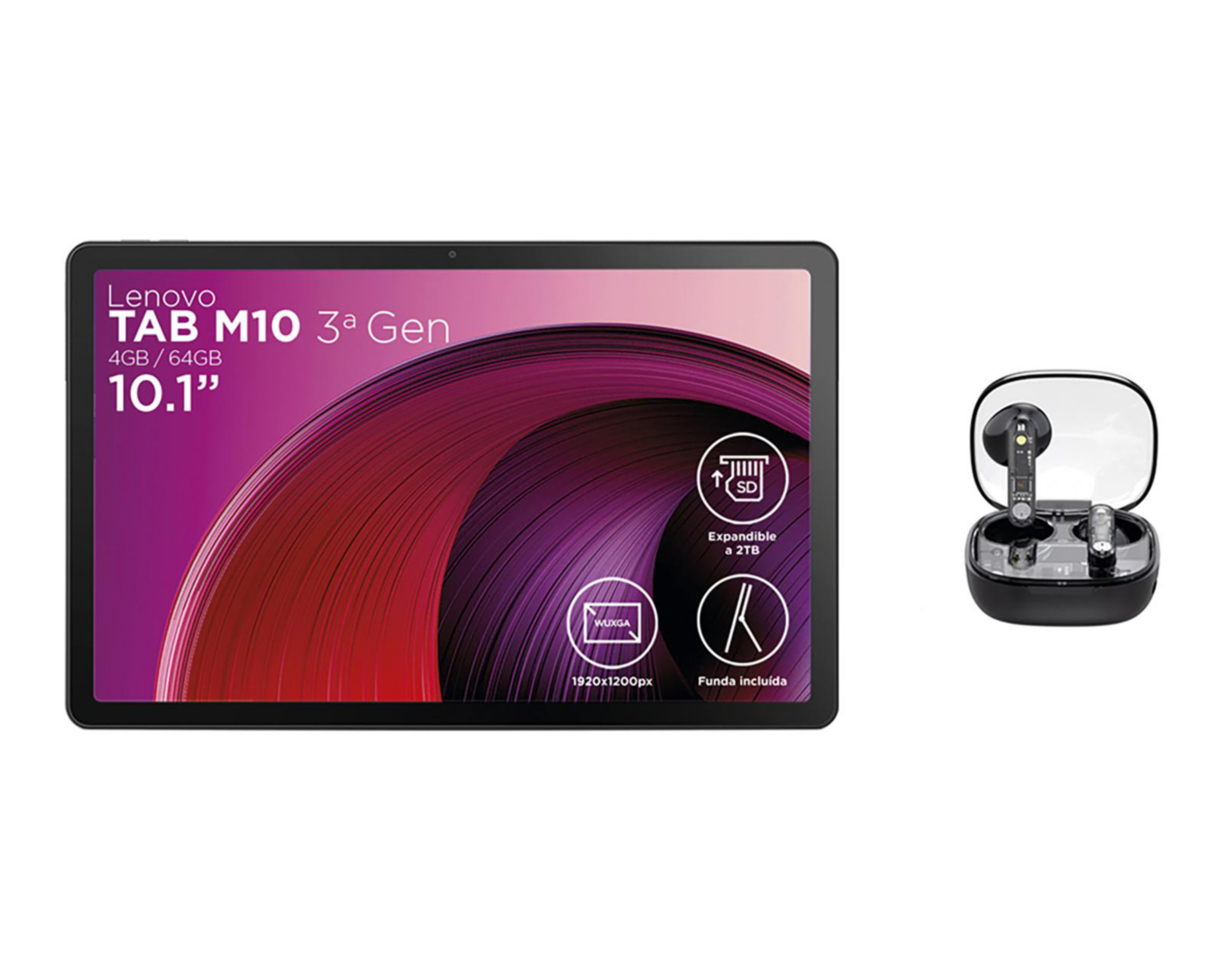 Tablet Lenovo M10 10.1 Pulgadas 64 GB 4 GB RAM $4,699