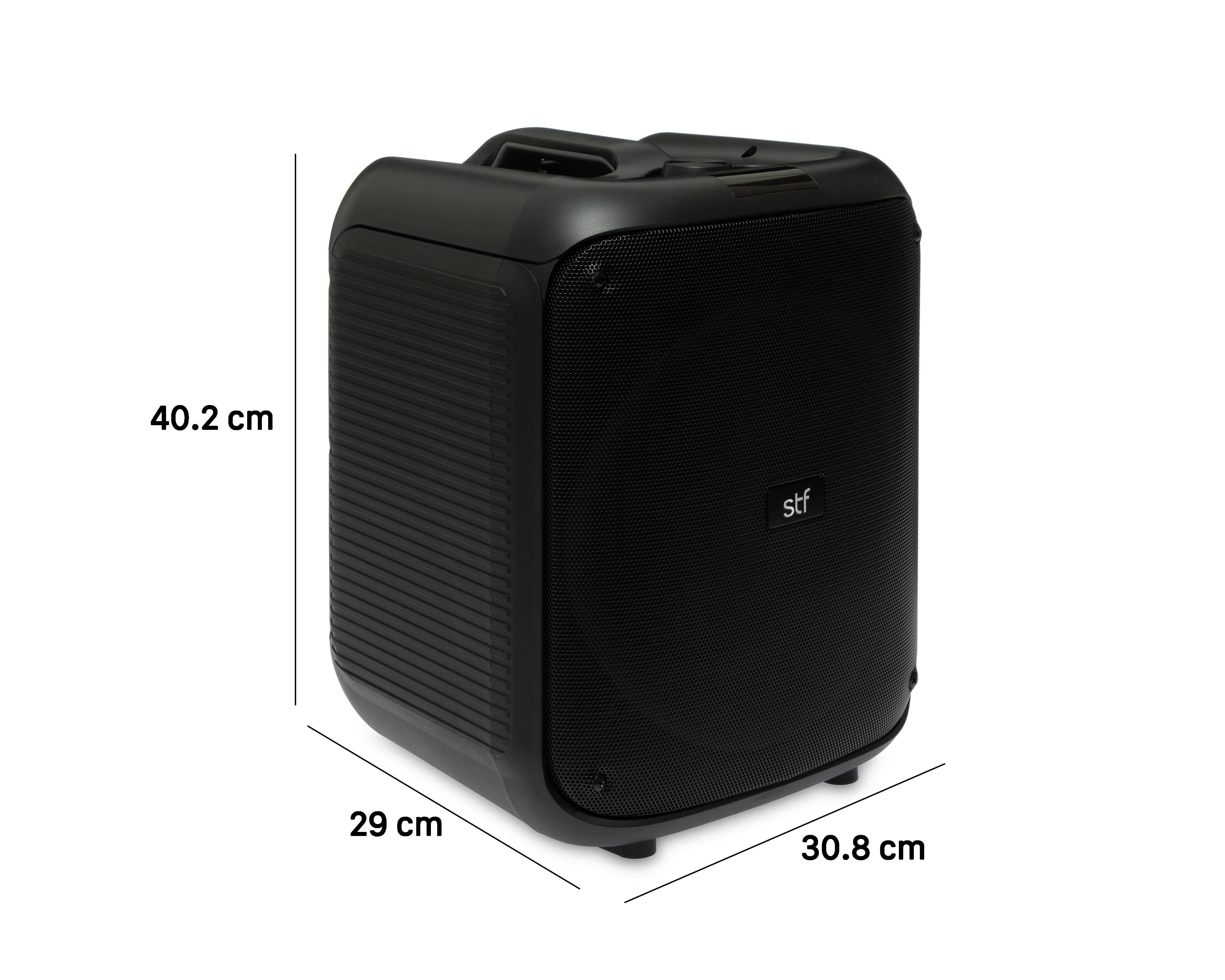 Foto 10 pulgar | Bocina Bluetooth STF Kube Fest con Luces