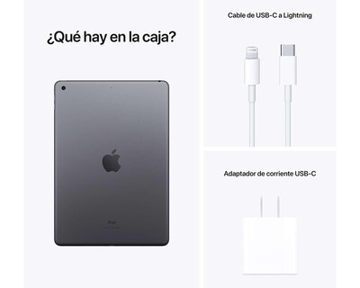 Foto 5 | iPad 9 Apple 10.2" 64 GB Wi-Fi y Bluetooth iPadOS Gris
