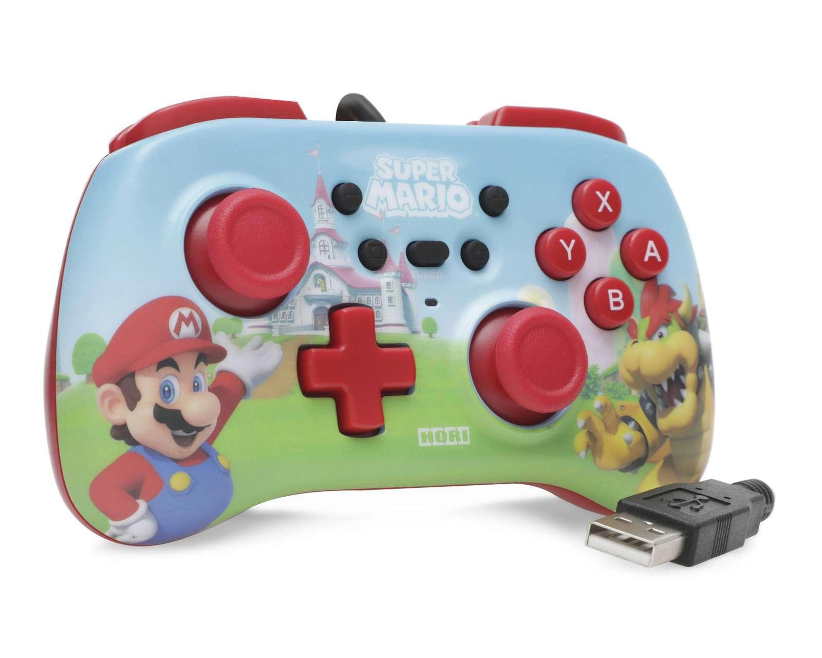 Foto 3 pulgar | Control Alámbrico para Nintendo Switch Hori Verde Nuevo