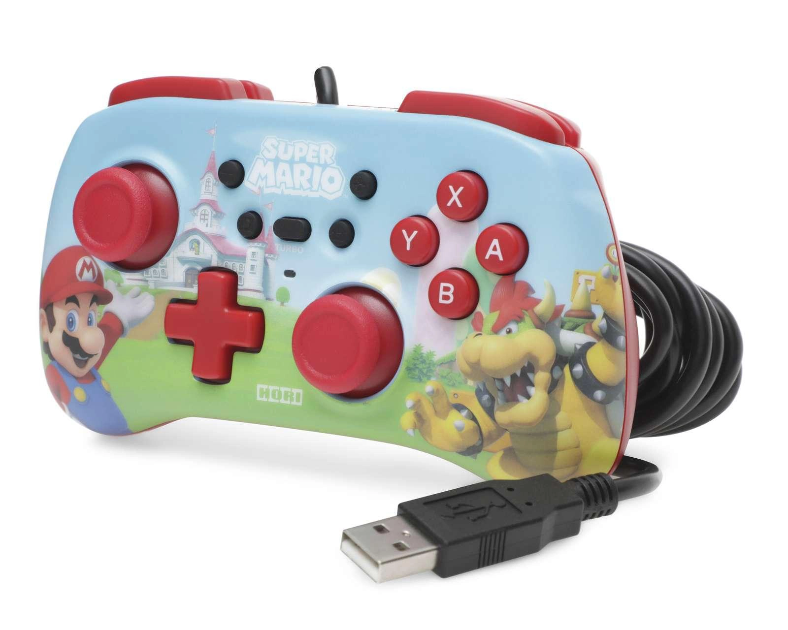 Foto 4 pulgar | Control Alámbrico para Nintendo Switch Hori Verde Nuevo