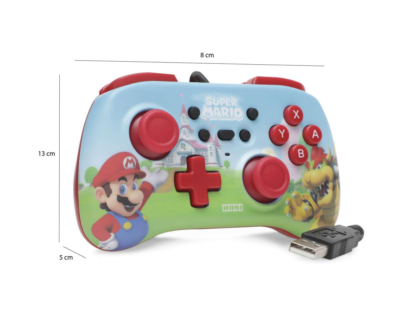 Foto 6 pulgar | Control Alámbrico para Nintendo Switch Hori Verde Nuevo