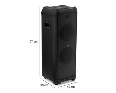 Foto 10 | Bocina Bluetooth Aiwa AWPOK300D 3000 W con Luces LED