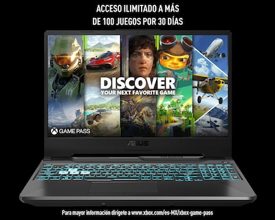 Foto 6 | Laptop Gamer Asus 15.6" AMD Ryzen 7 NVIDIA GeForce RTX 2050 8 GB RAM 512 SSD Negro