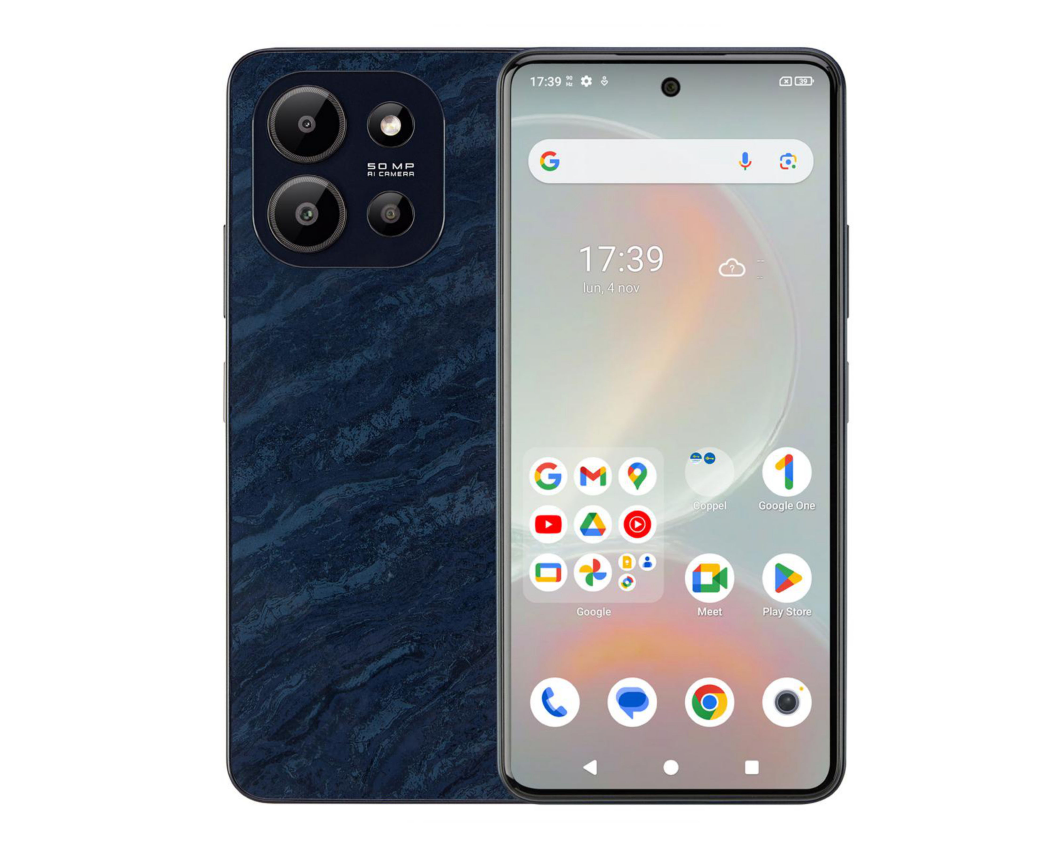 Celular Zuum Desbloqueado Stellar P8 128 GB Azul Marino