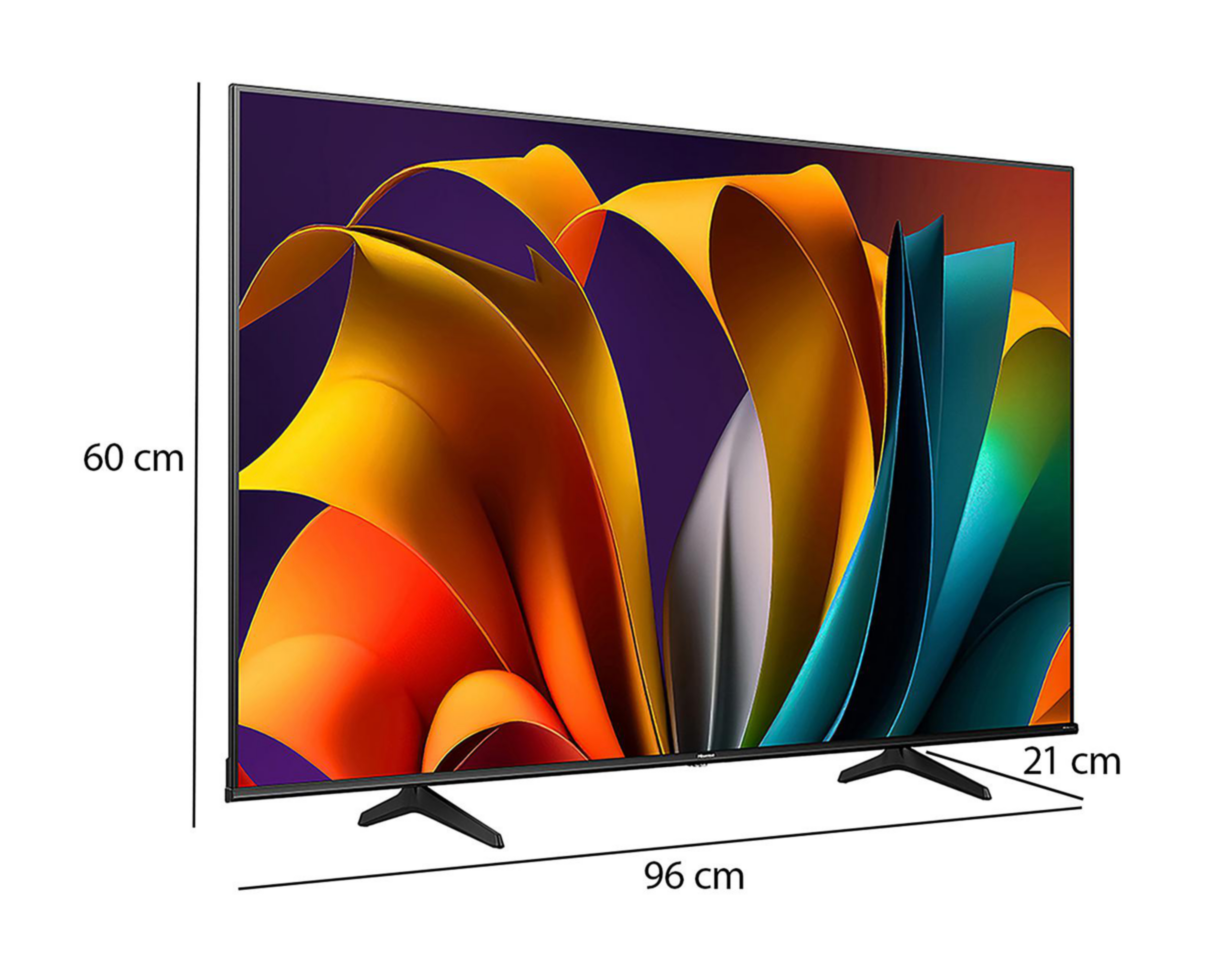 Foto 8 pulgar | Pantalla Smart TV Hisense LED 43 Pulgadas UHD 4K 43A6NV