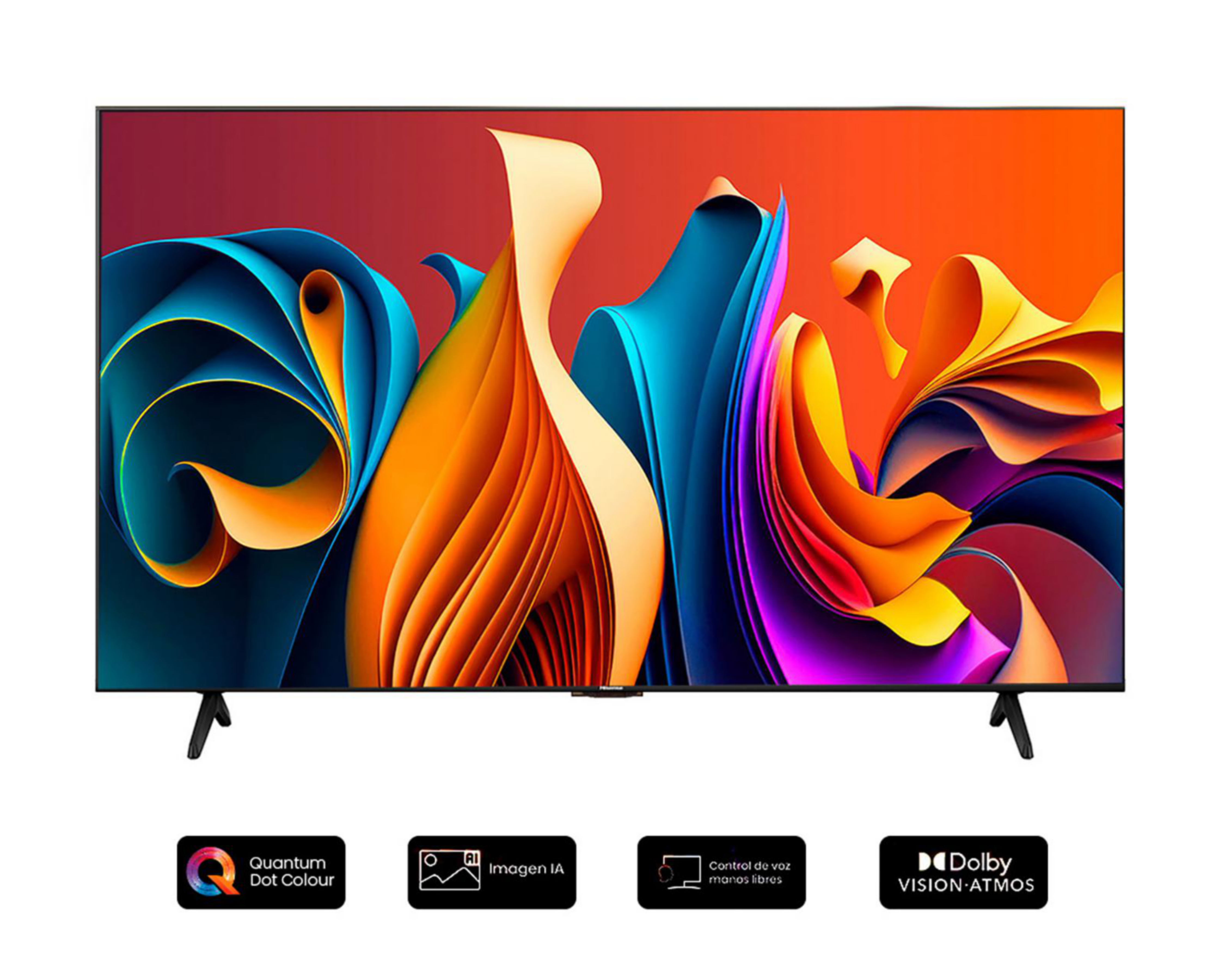 Foto 2 pulgar | Pantalla Smart TV Hisense QLED 55" Ultra HD 4K Smart TV 55QD6N