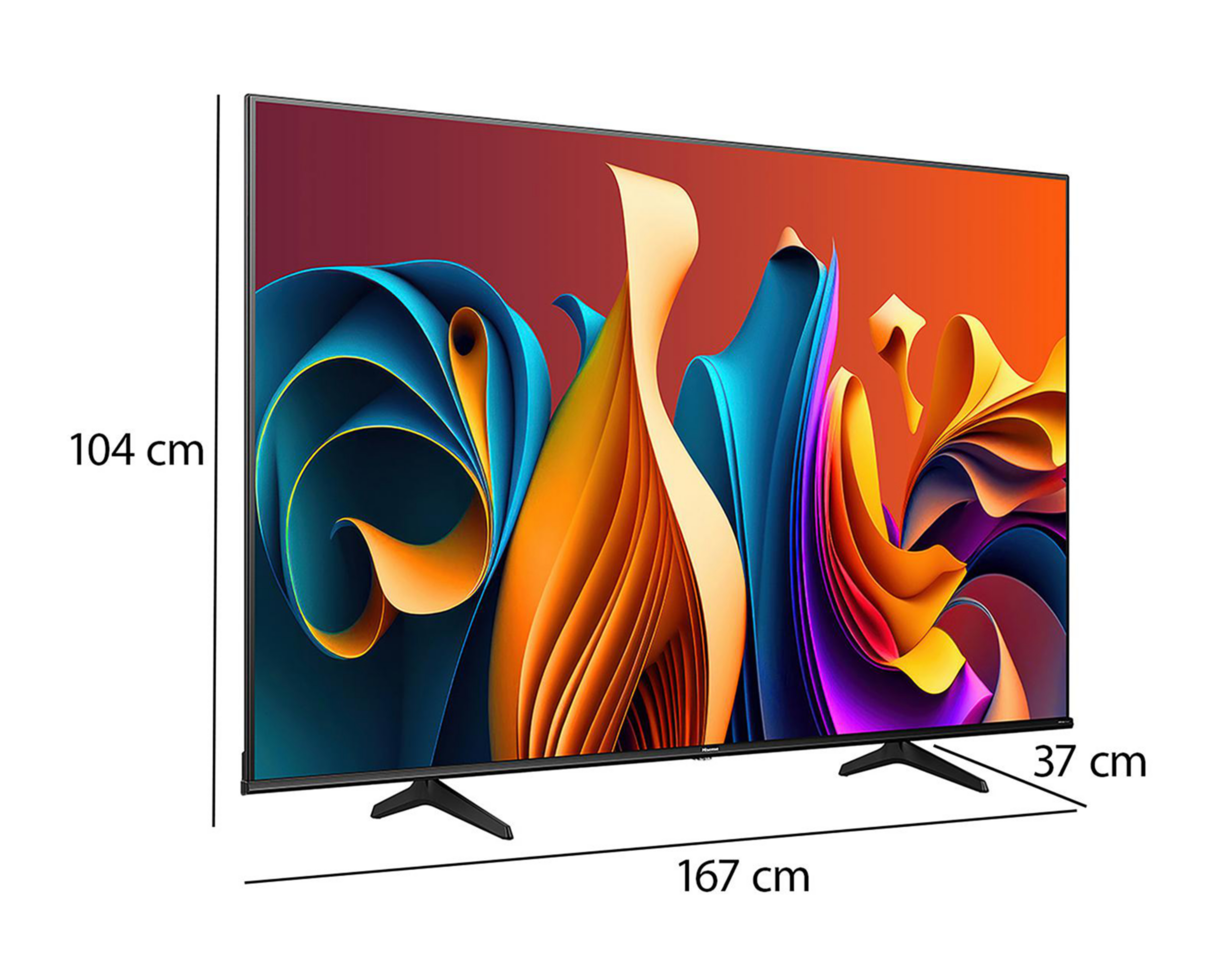 Foto 9 pulgar | Pantalla Smart TV Hisense QLED 75" UHD 4K  75QD6N