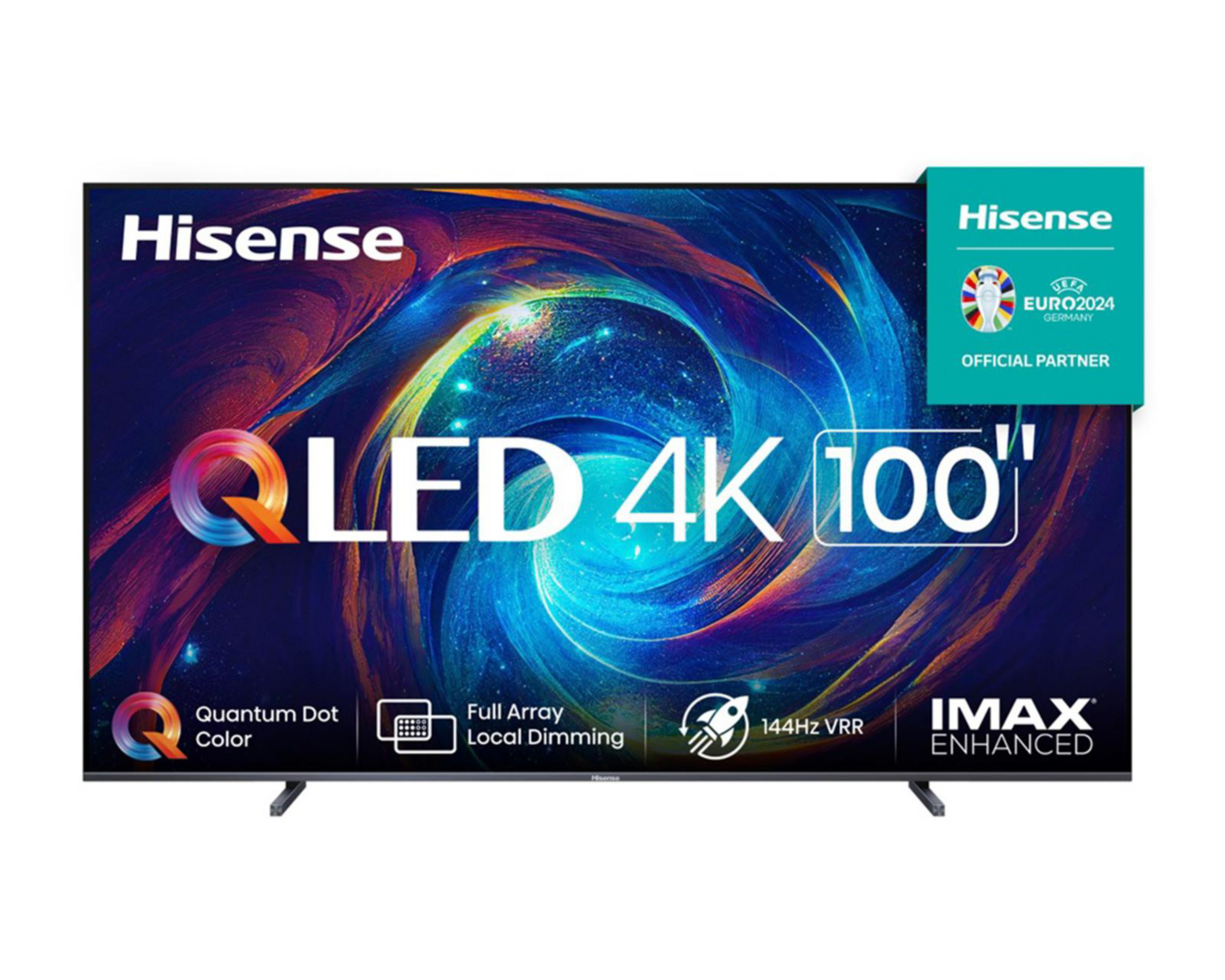 Pantalla Smart TV Hisense Qled 100 Pulgadas HD 4K 100U76N $54,999