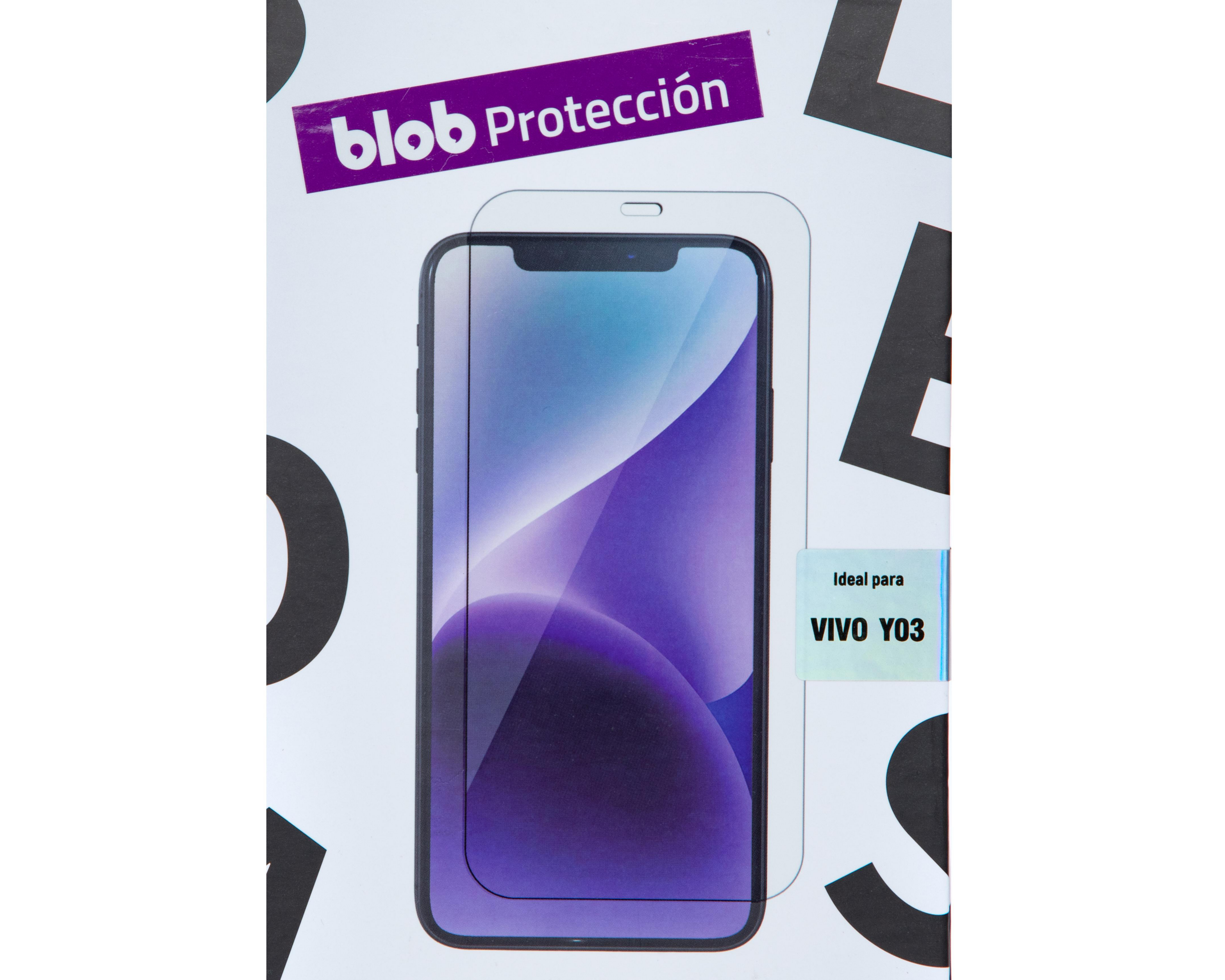 Foto 3 | Protector de Pantalla Blob para Vivo Y03