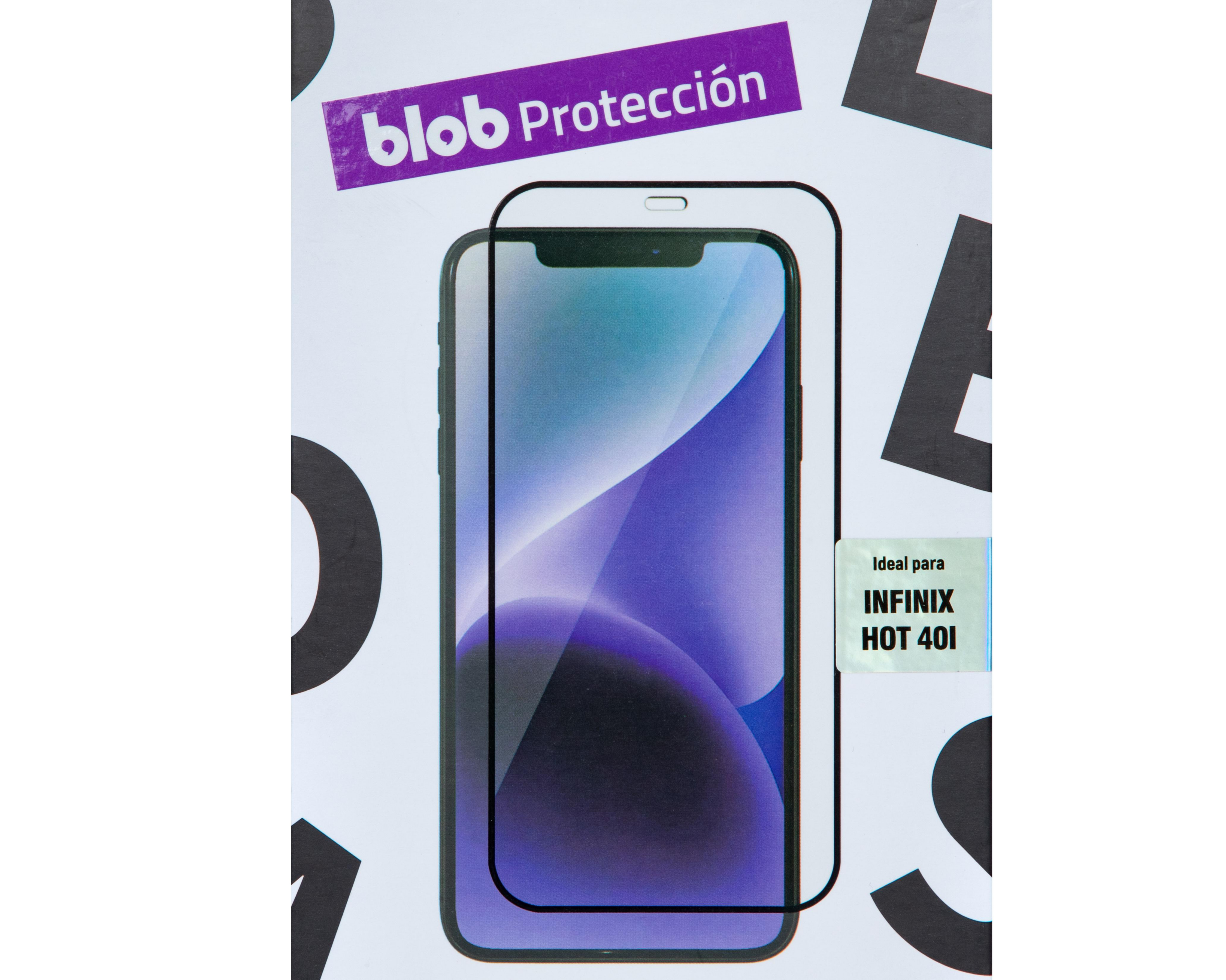 Foto 4 pulgar | Protector de Pantalla Blob para Infiix Hot 40I