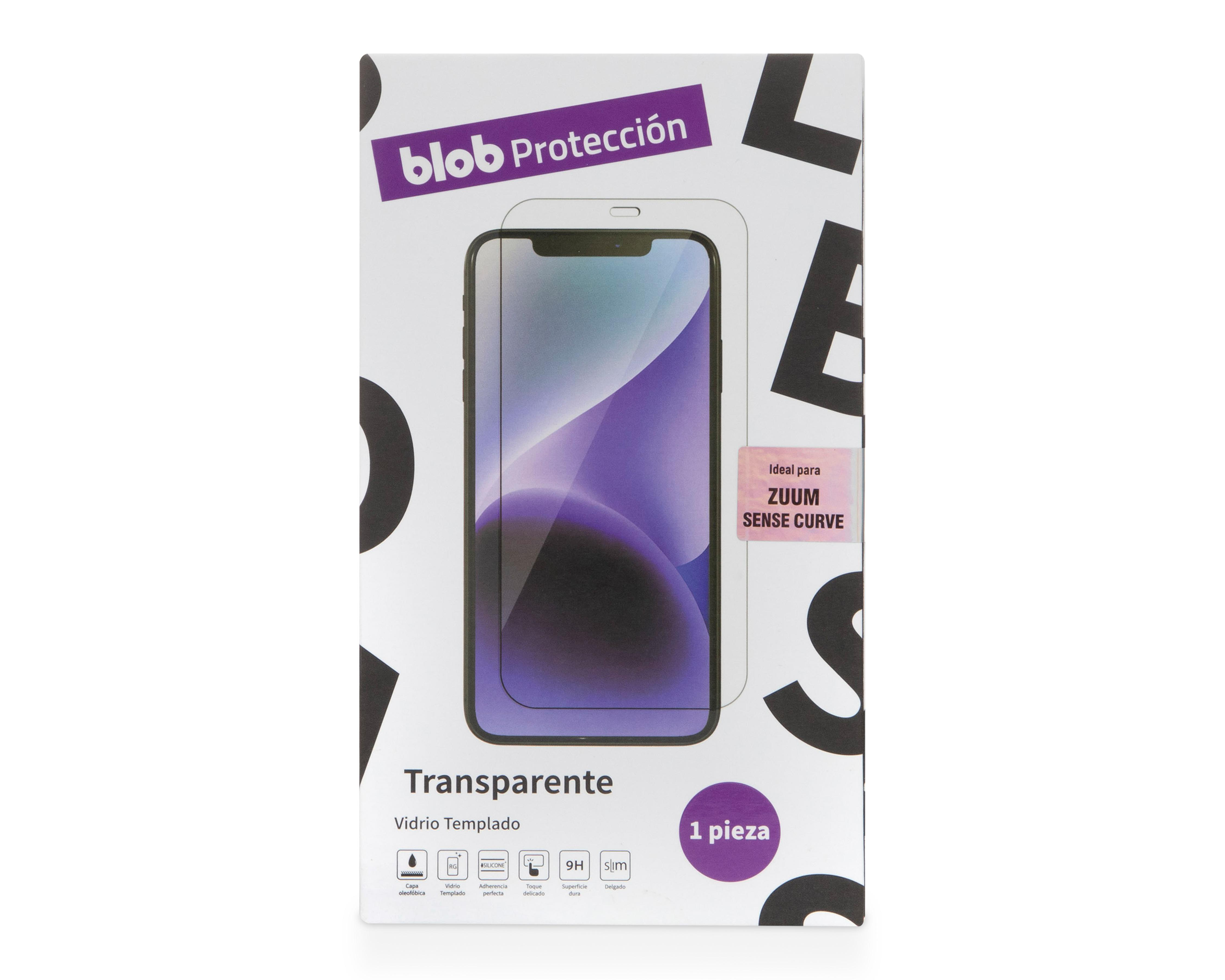 Protector de Pantalla de Vidrio Templado Blob Zuum Sense Curve