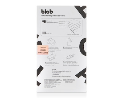 Foto 2 | Protector de Pantalla de Vidrio Templado Blob Zuum Sense Curve