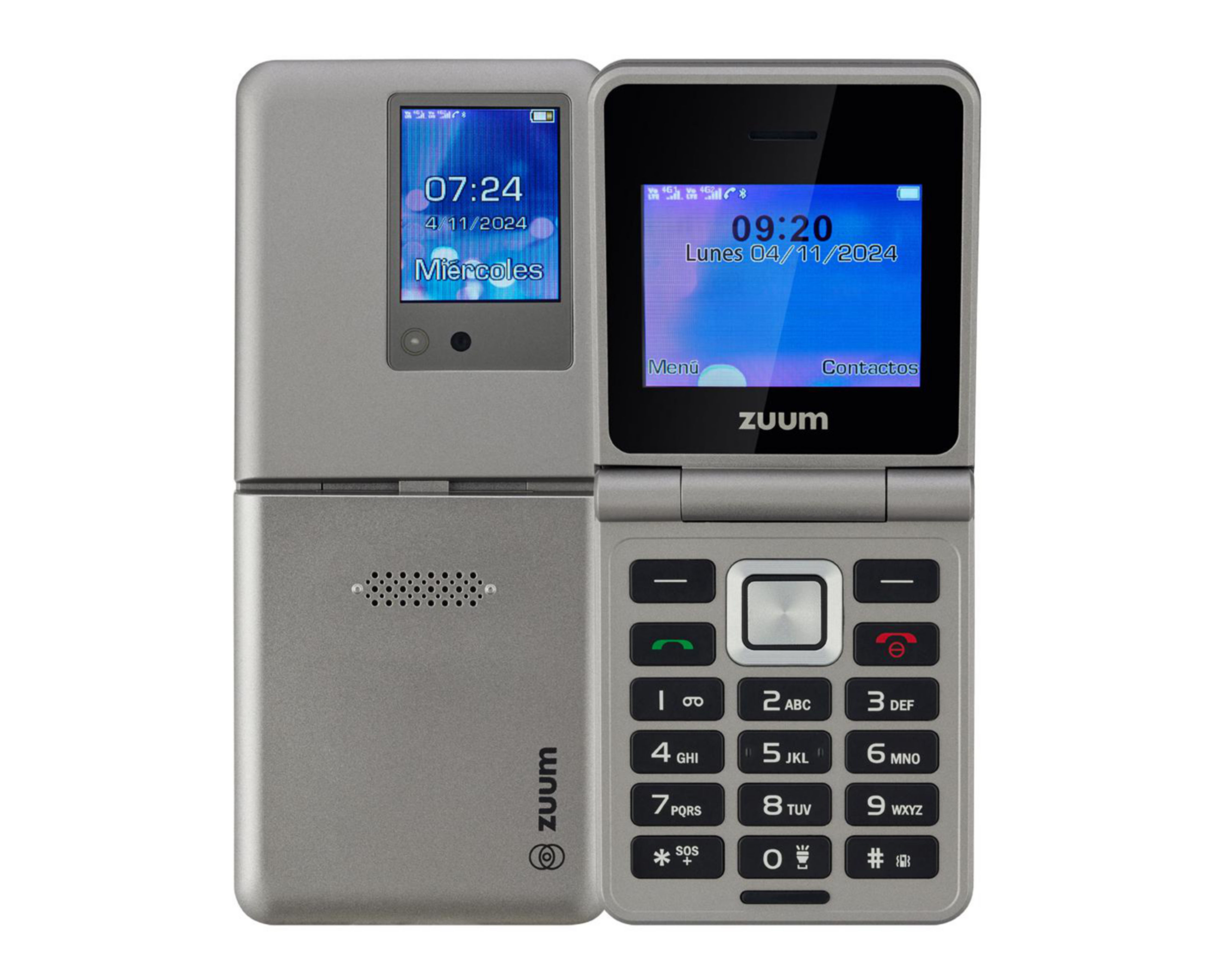 Celular Zuum Liberado Soul 128 MB Gris $849