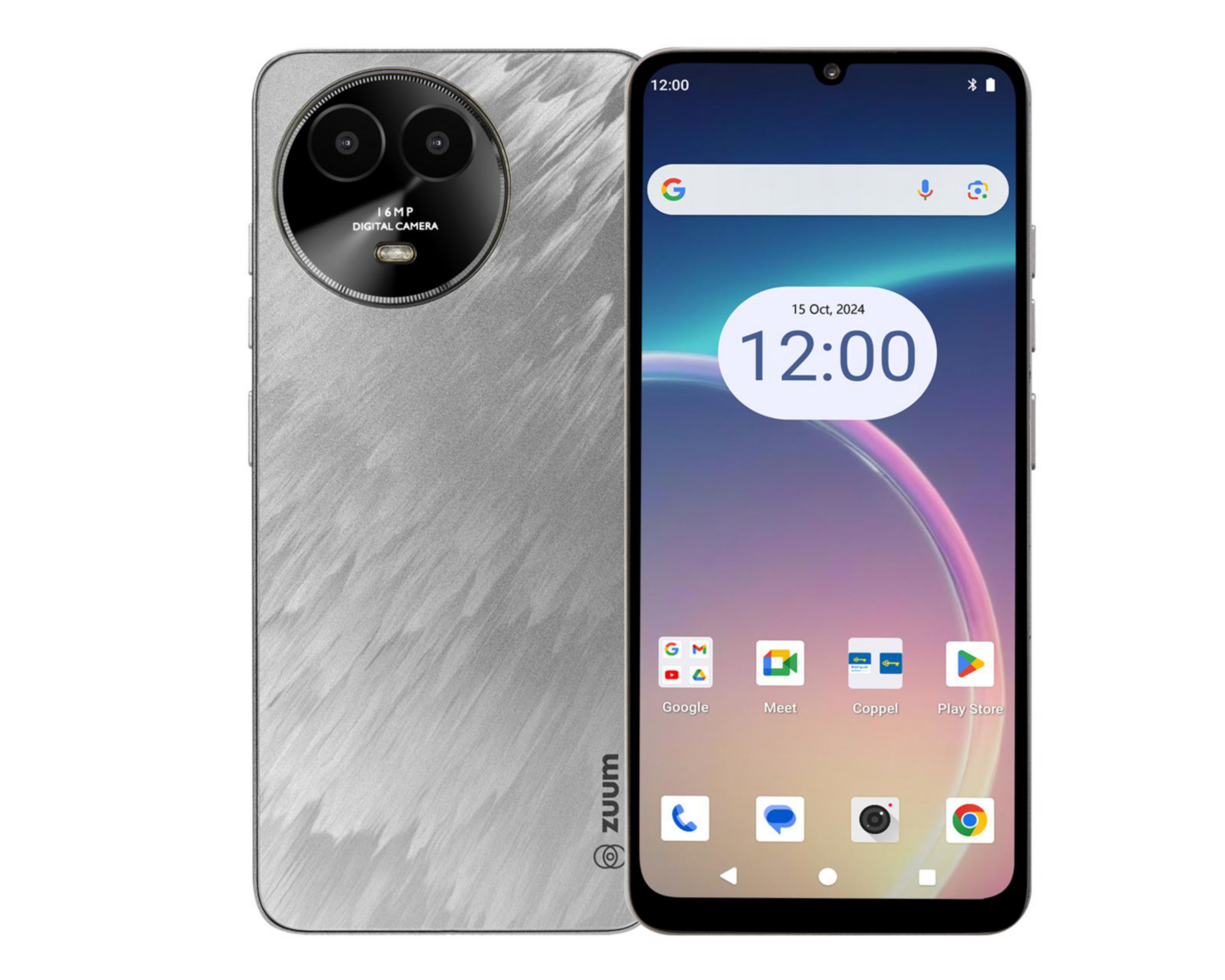 Celular Zuum Liberado Stellar M6 128 GB Gris $1,699
