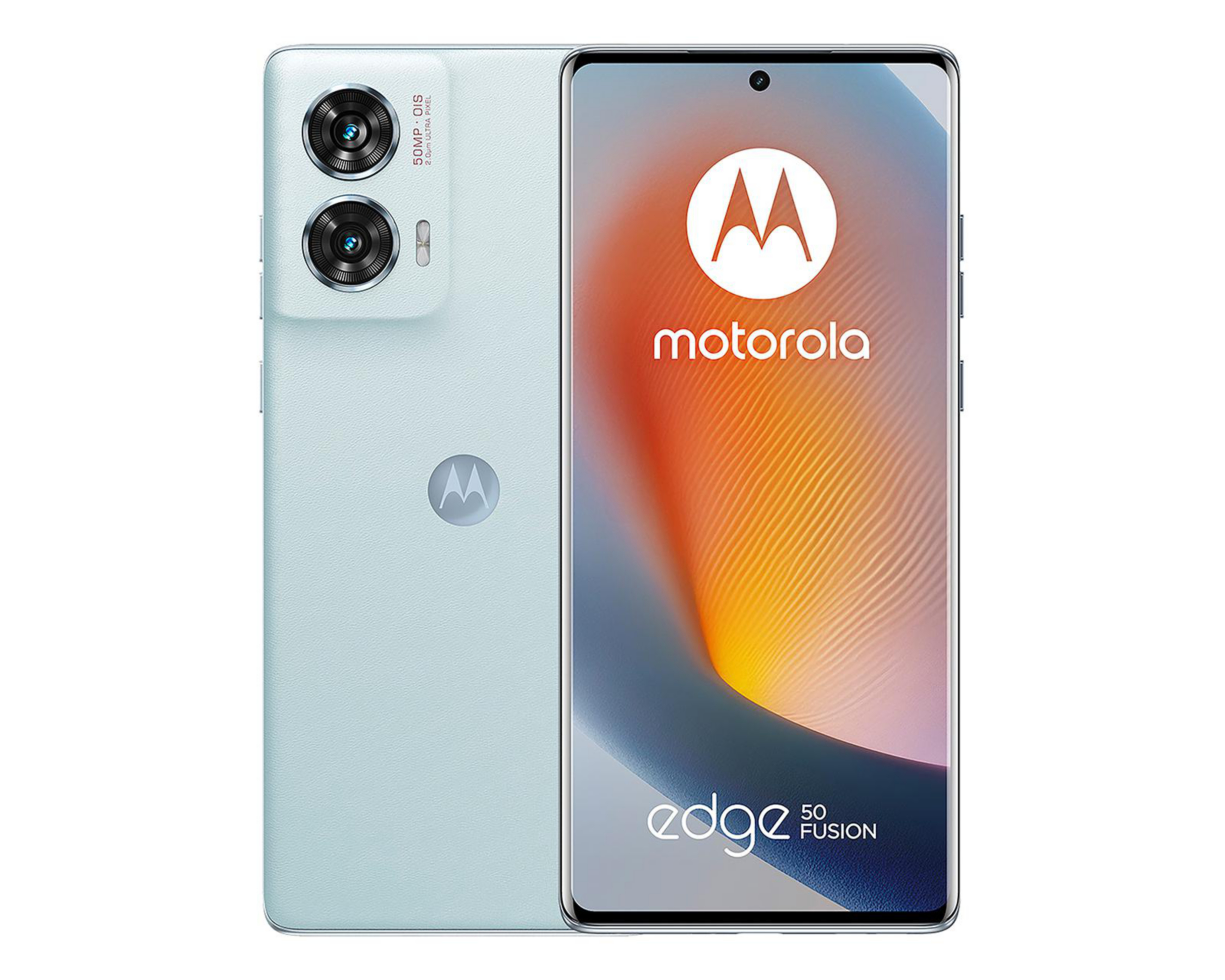 Telcel Motorola Moto Edge 50 Fusion 256 GB Azul + Audífonos Inalámbricos $6,999