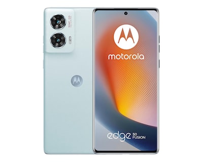 Foto 1 | Telcel Motorola Moto Edge 50 Fusion 256 GB Azul + Audífonos Inalámbricos