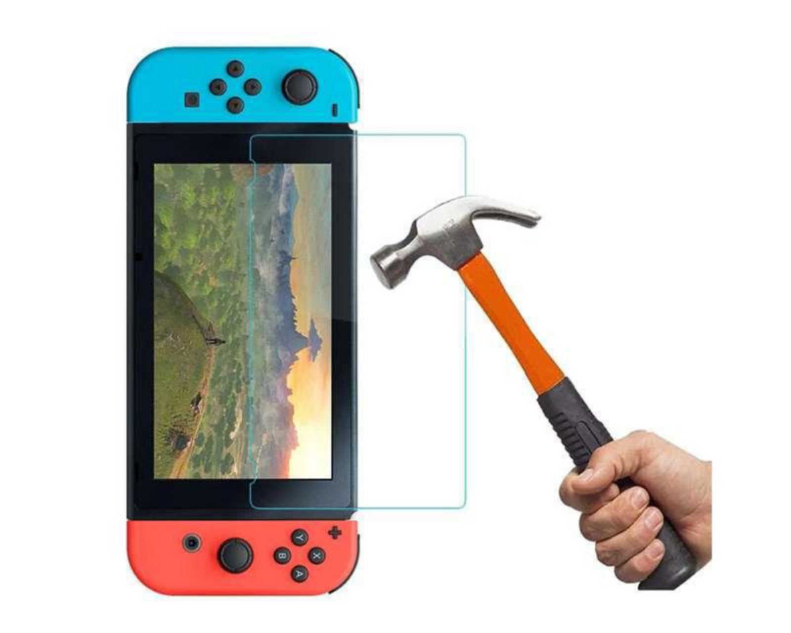 Foto 3 pulgar | Protector de Pantalla Glass para Nintendo Switch