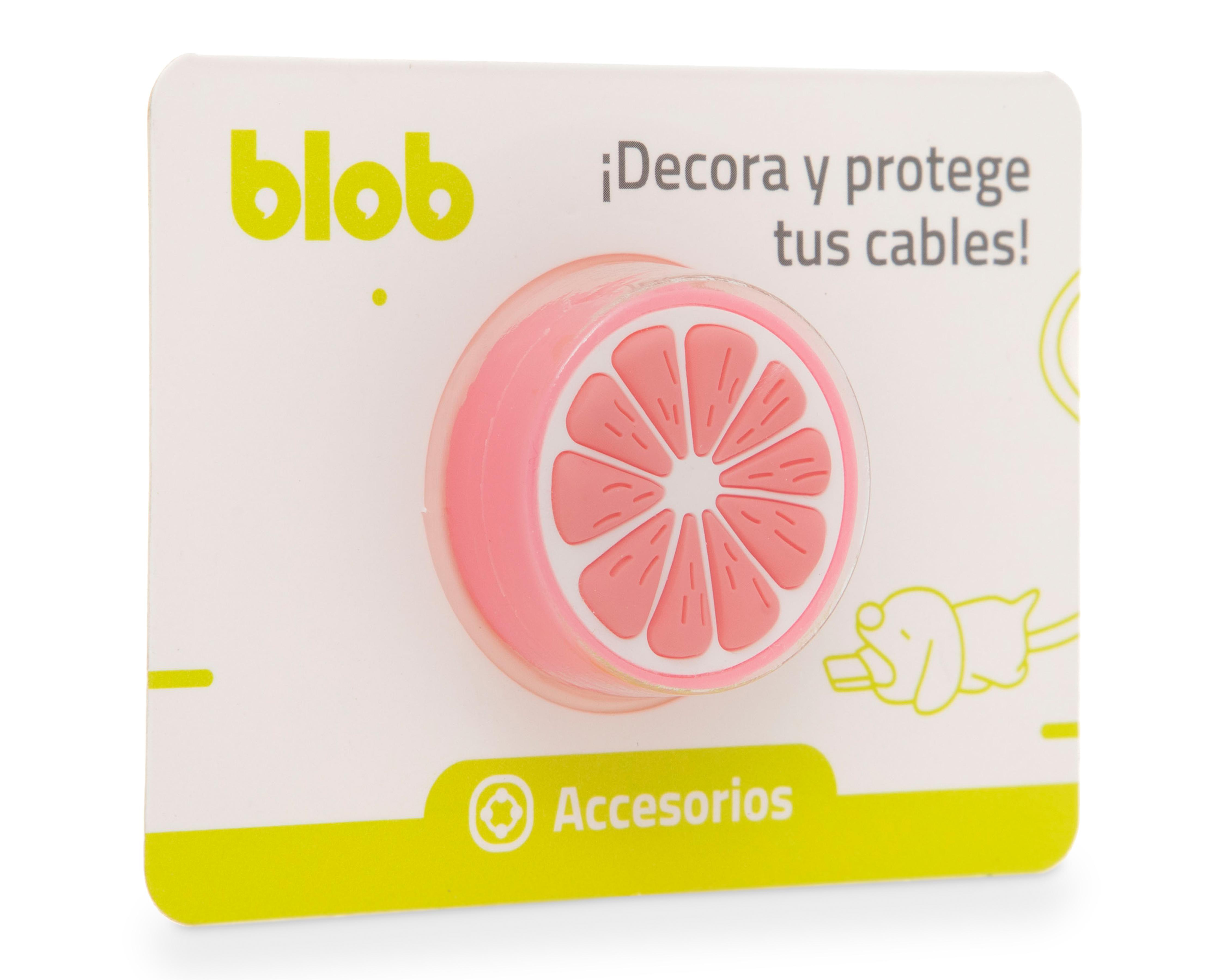 Foto 3 pulgar | Protector de Cable Blob Rosa