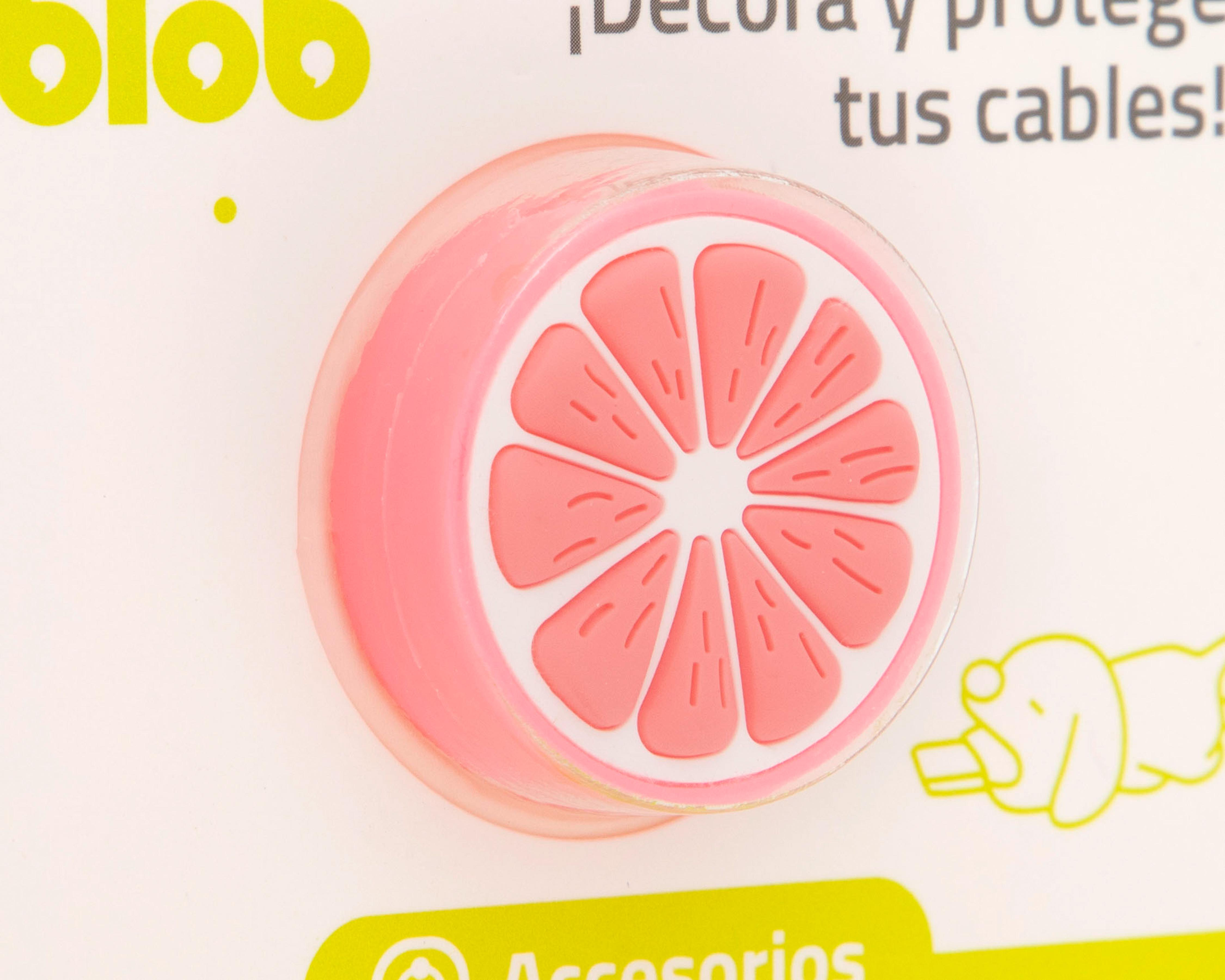 Foto 4 pulgar | Protector de Cable Blob Rosa