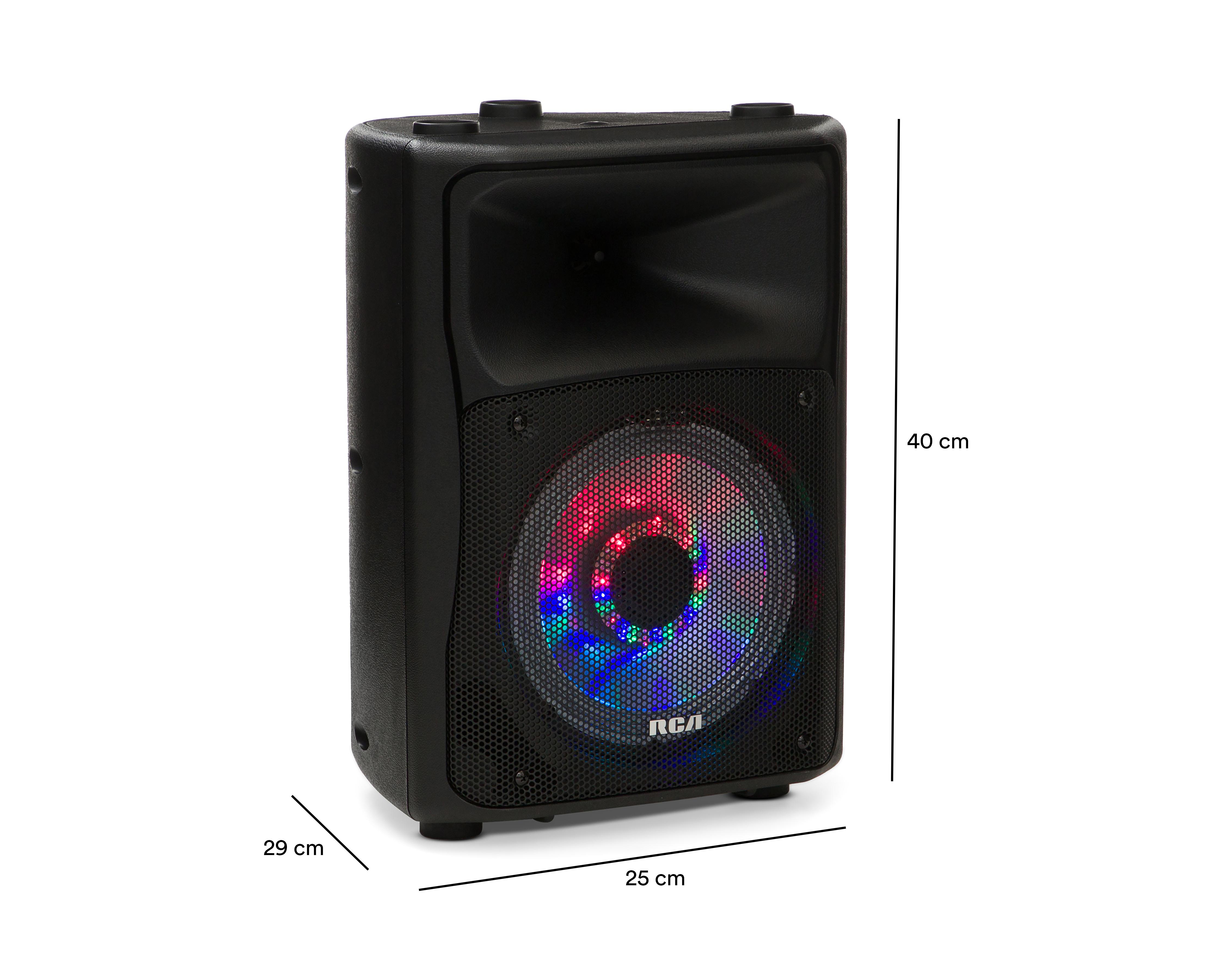 Foto 8 pulgar | Bocina Bluetooth Portátil RCA JPS3008D 50 W Batería Recargable
