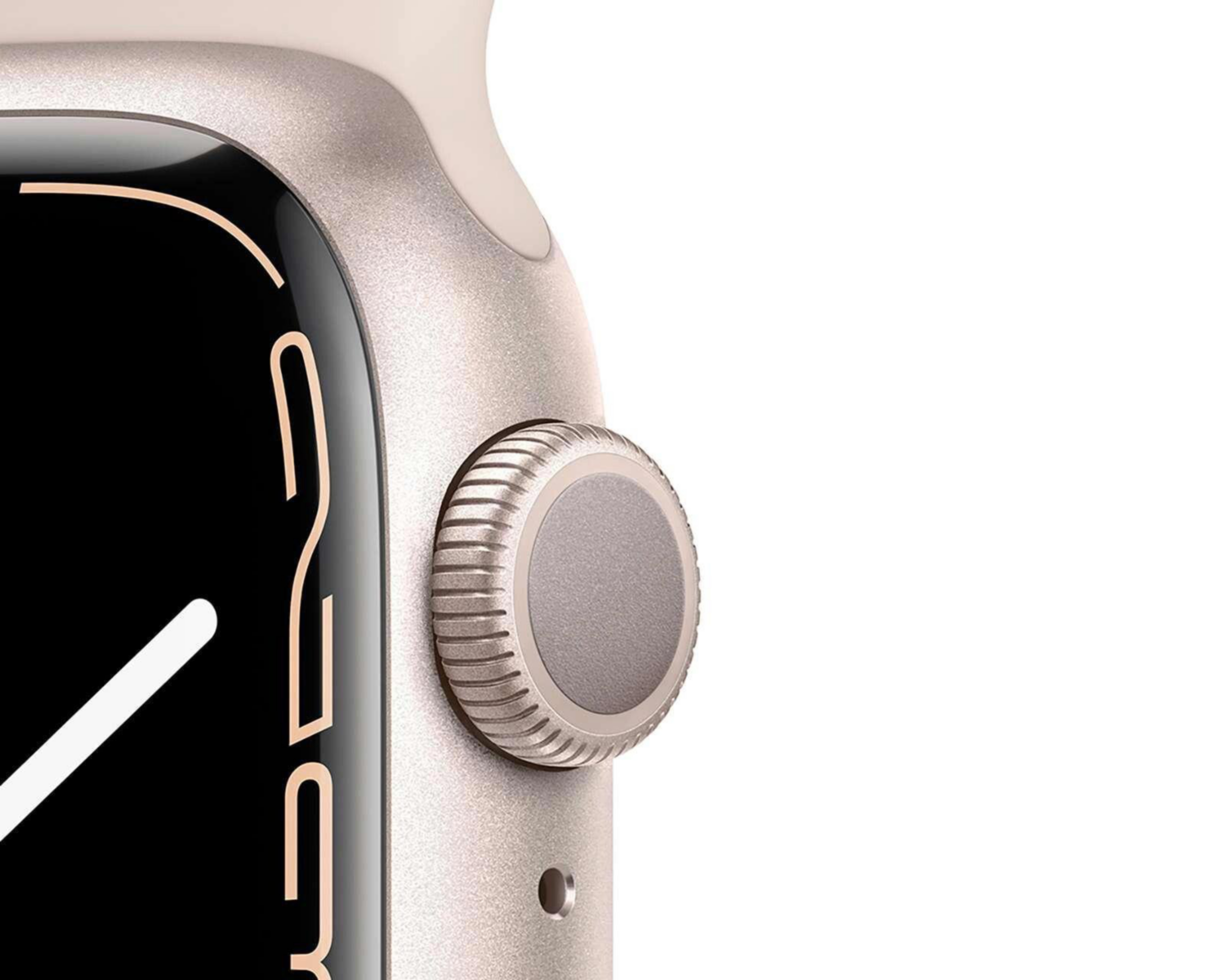 Foto 3 pulgar | Apple Watch Series 7 41 mm Blanco Estelar