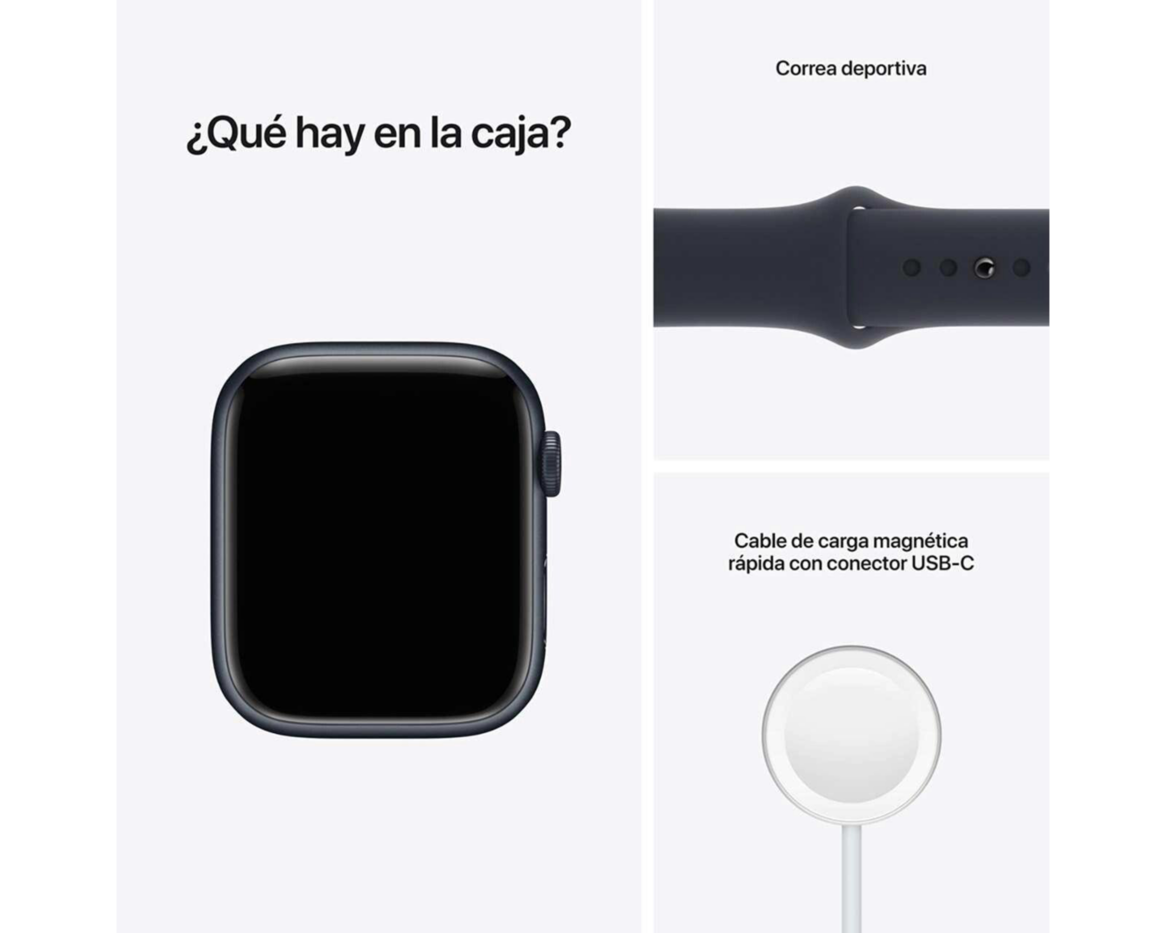 Foto 4 | Apple Watch Series 7 45 mm Azul Medianoche