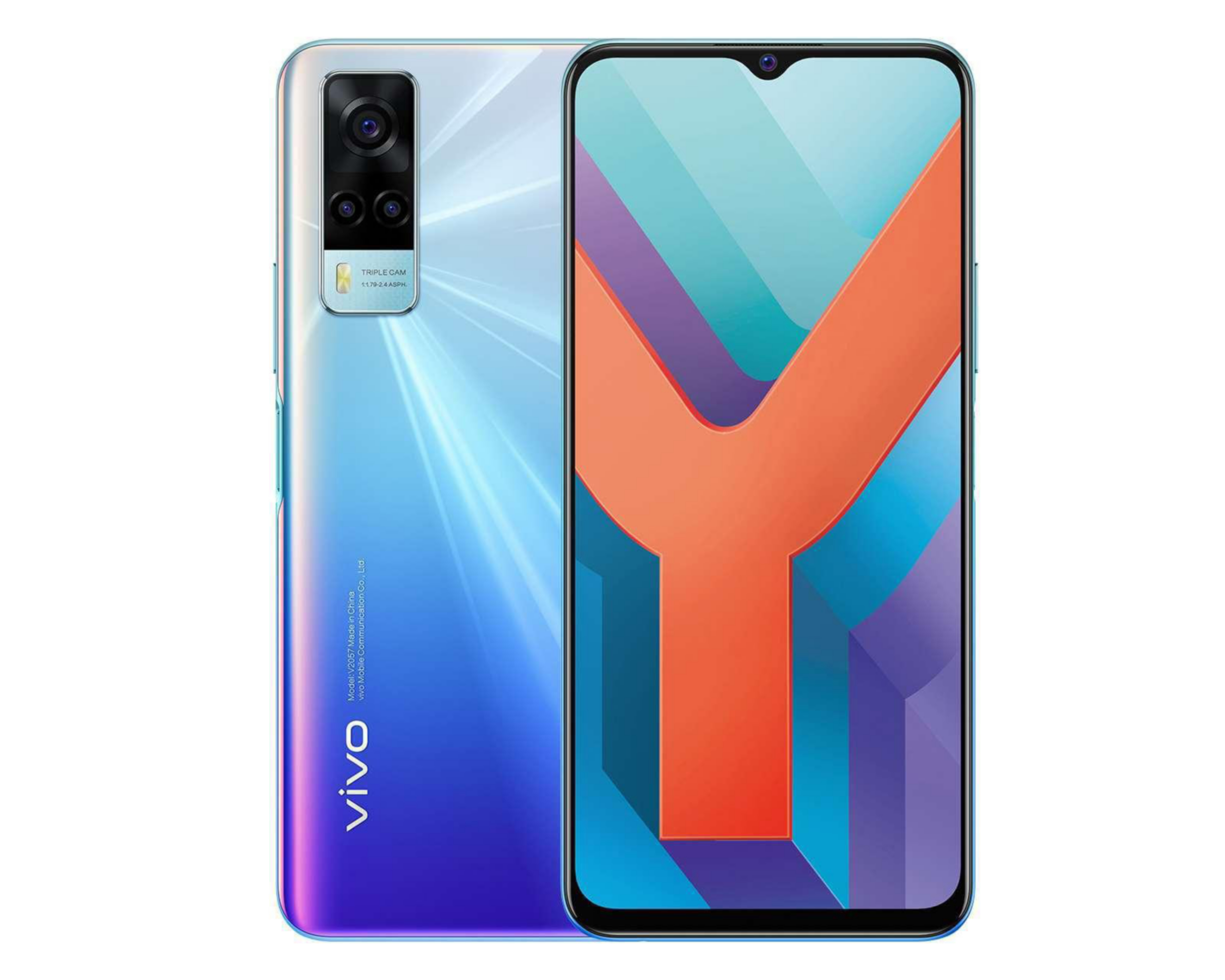 Foto 1 | Telcel Vivo Y33 128 GB Azul