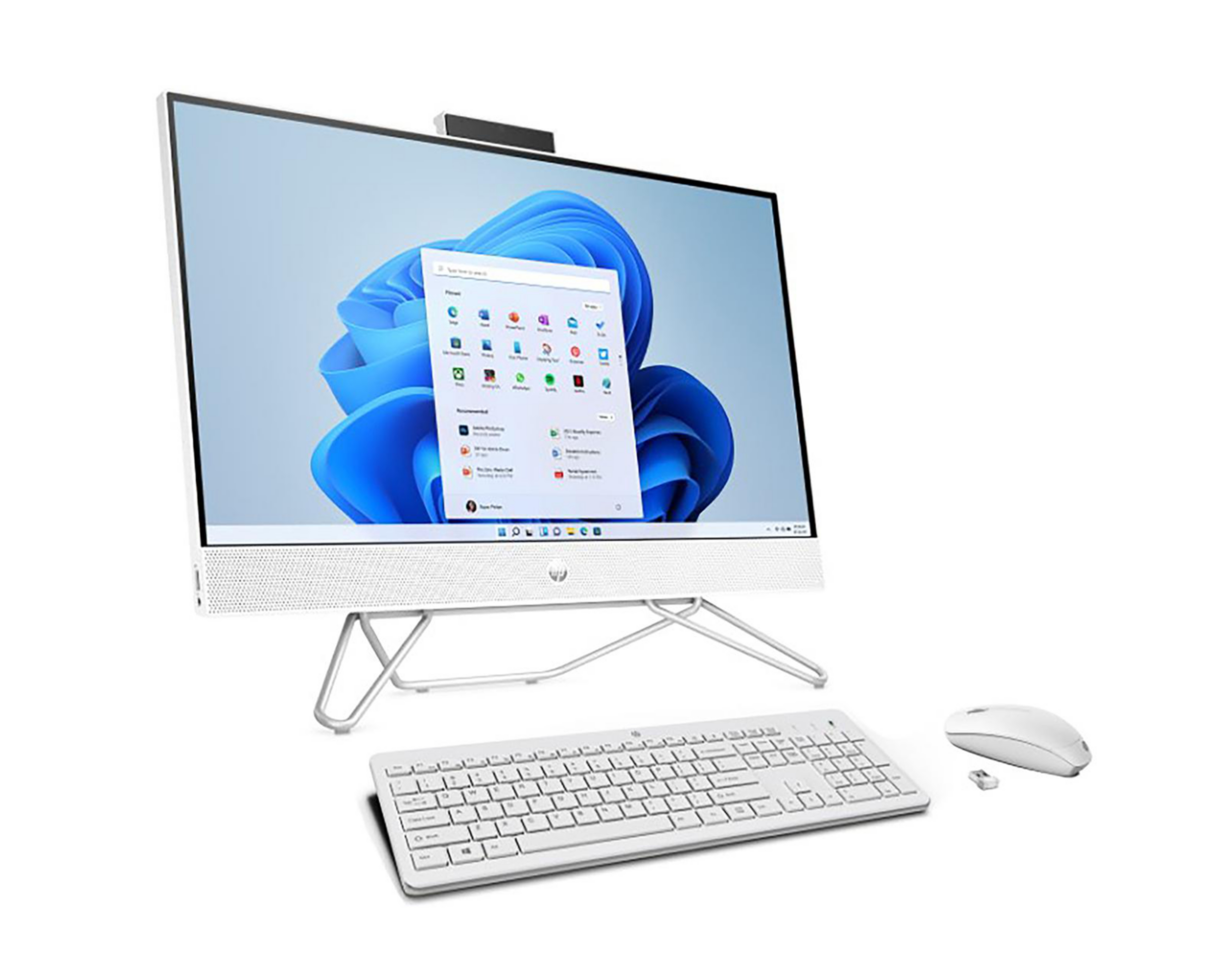 Foto 4 pulgar | Computadora de Escritorio All-In-One HP 24-CB1025lA 23.8 Pulgadas Windows 11 Core i5 8 GB 512 GB SSD Blanca