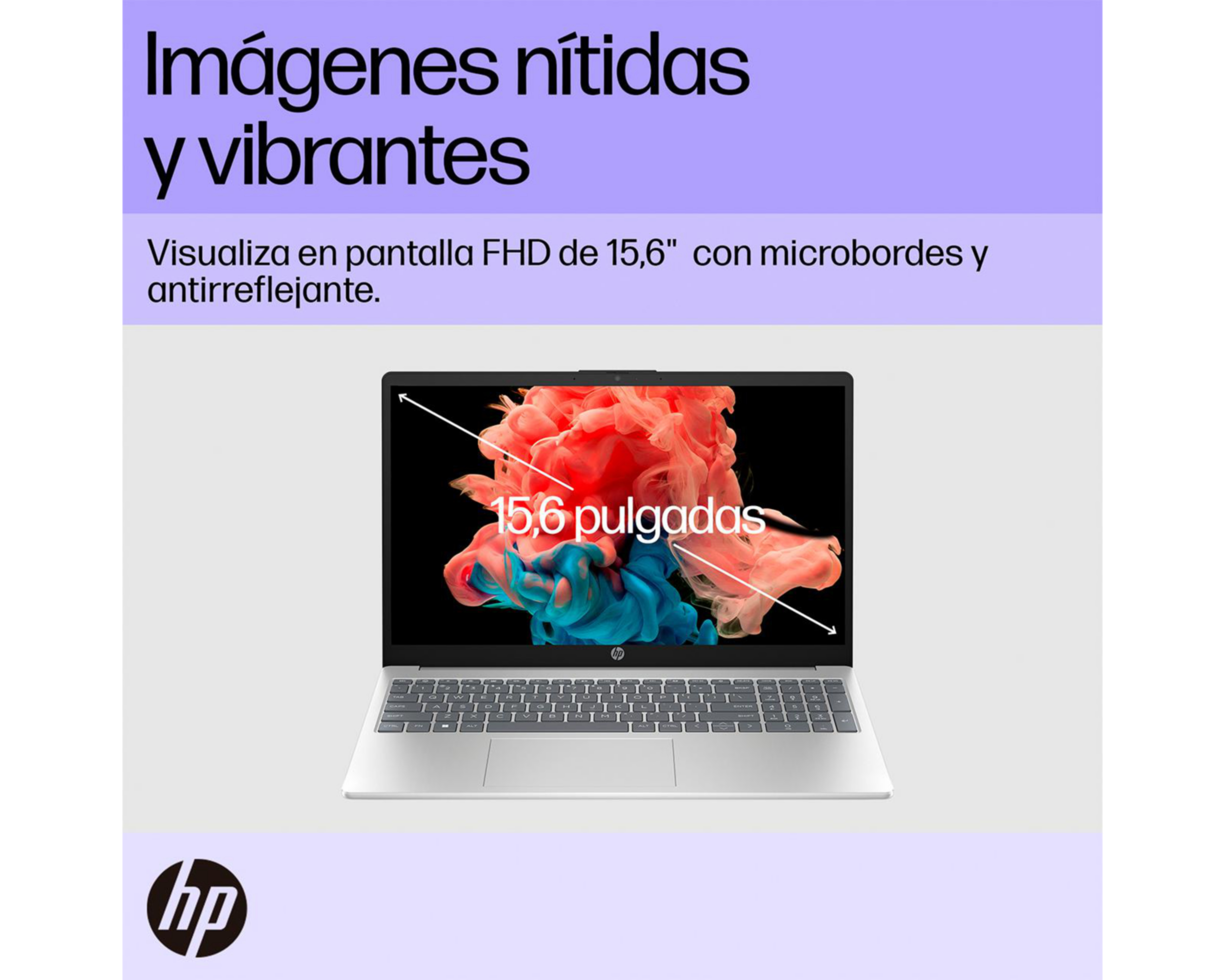 Foto 10 pulgar | Laptop HP 15-FD0058lA 15.6 Pulgadas Windows 11 Intel Core i5 8 GB RAM 512 GB SSD Plateada