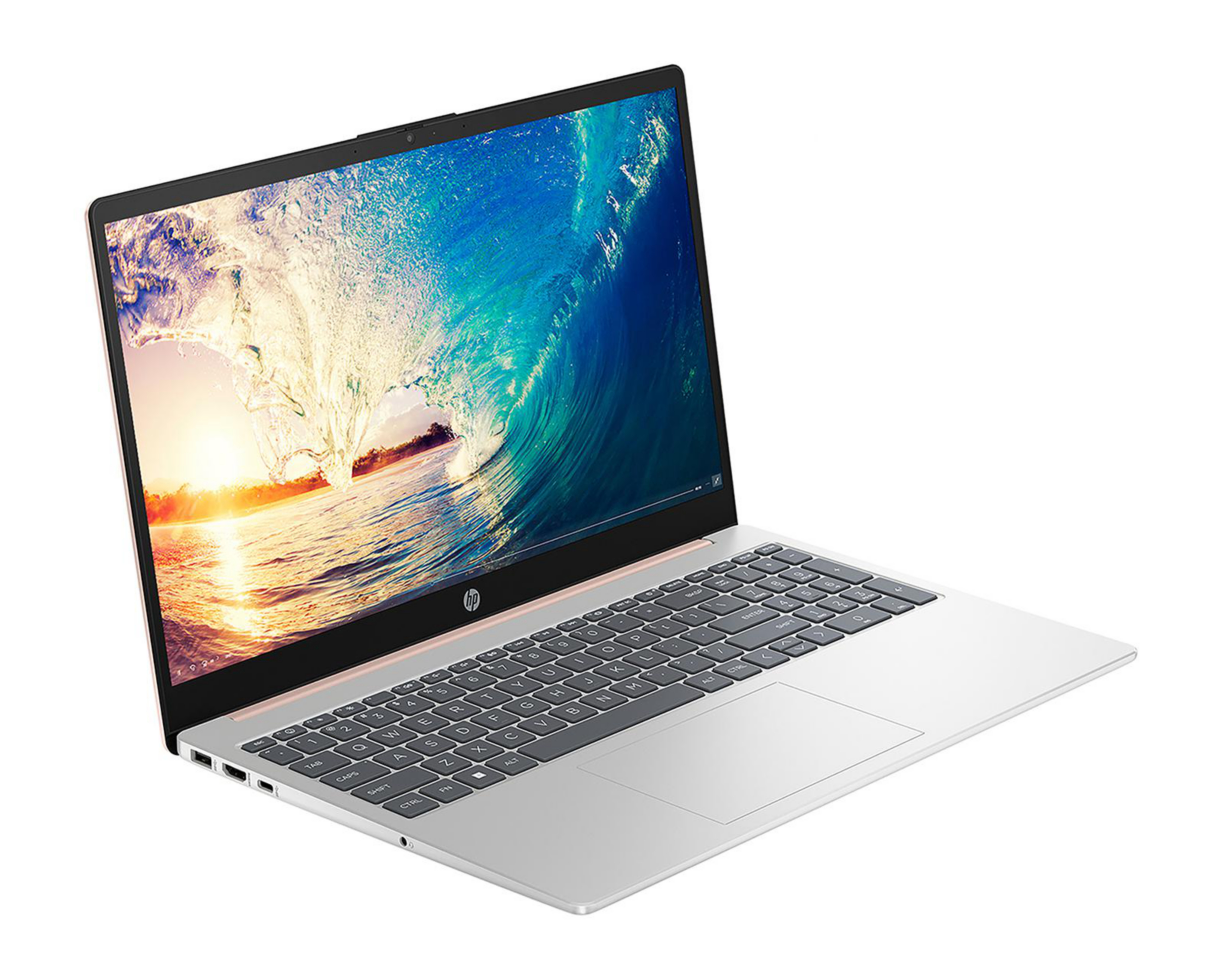 Foto 4 pulgar | Laptop HP 15-fc0068la 15.6 Pulgadas Windows 11 AMD Ryzen 3 8 GB RAM 512 GB SSD Oro Rosa