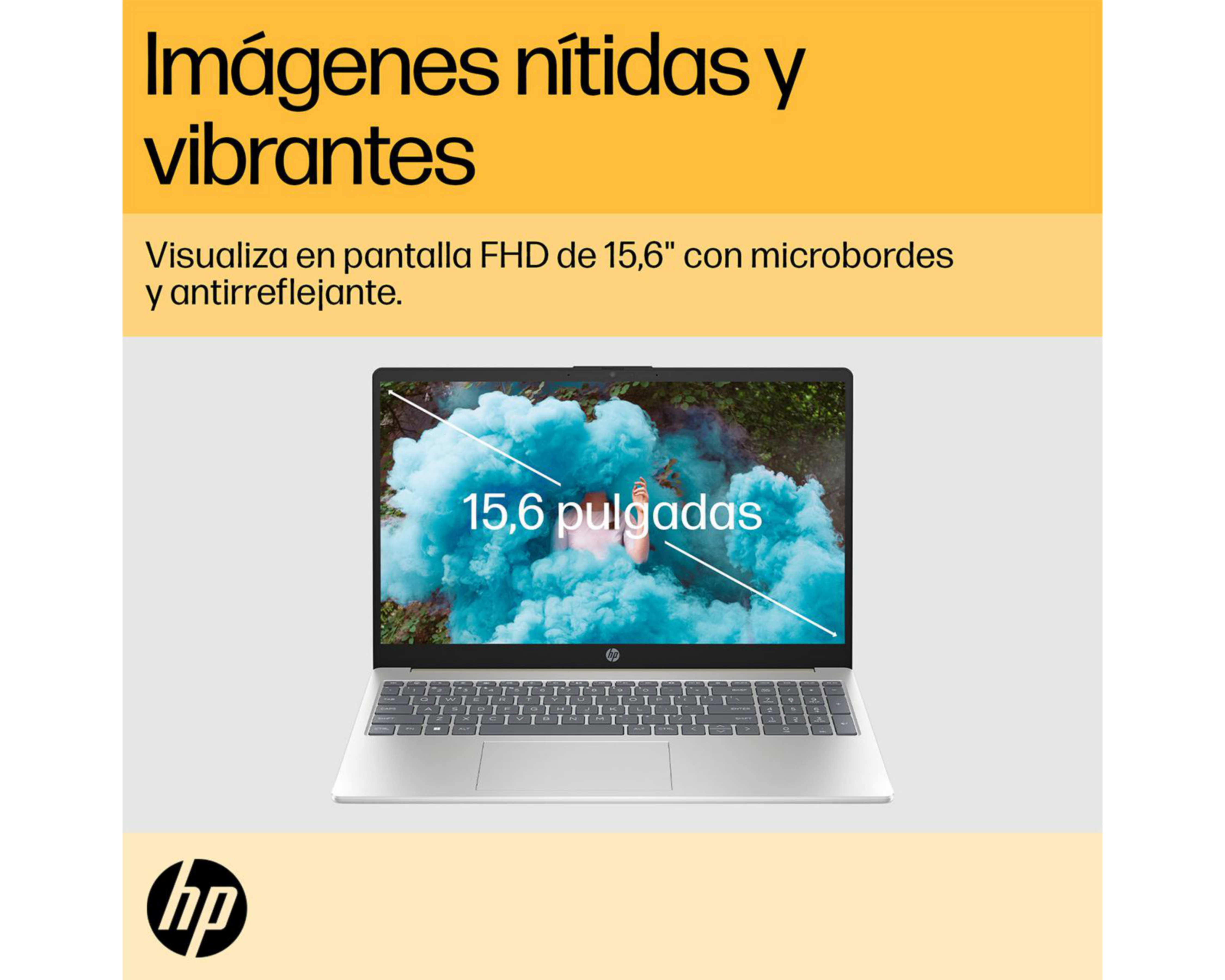 Foto 10 pulgar | Laptop HP 15-fc0068la 15.6 Pulgadas Windows 11 AMD Ryzen 3 8 GB RAM 512 GB SSD Oro Rosa