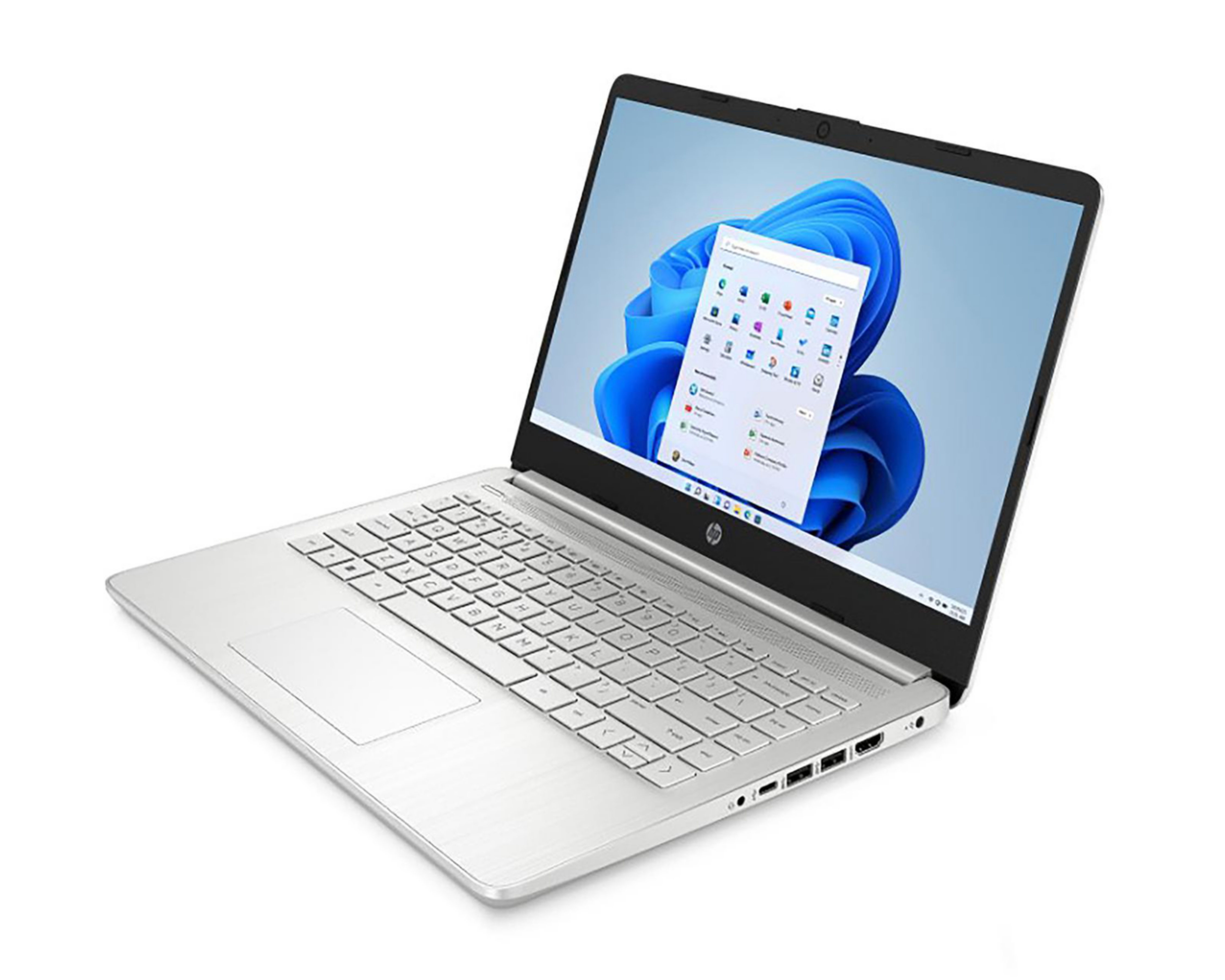 Foto 4 pulgar | Laptop HP 14-dq0530la 14 Pulgadas Windows 11 Intel Celeron 8 GB RAM 256 GB SSD Plateado