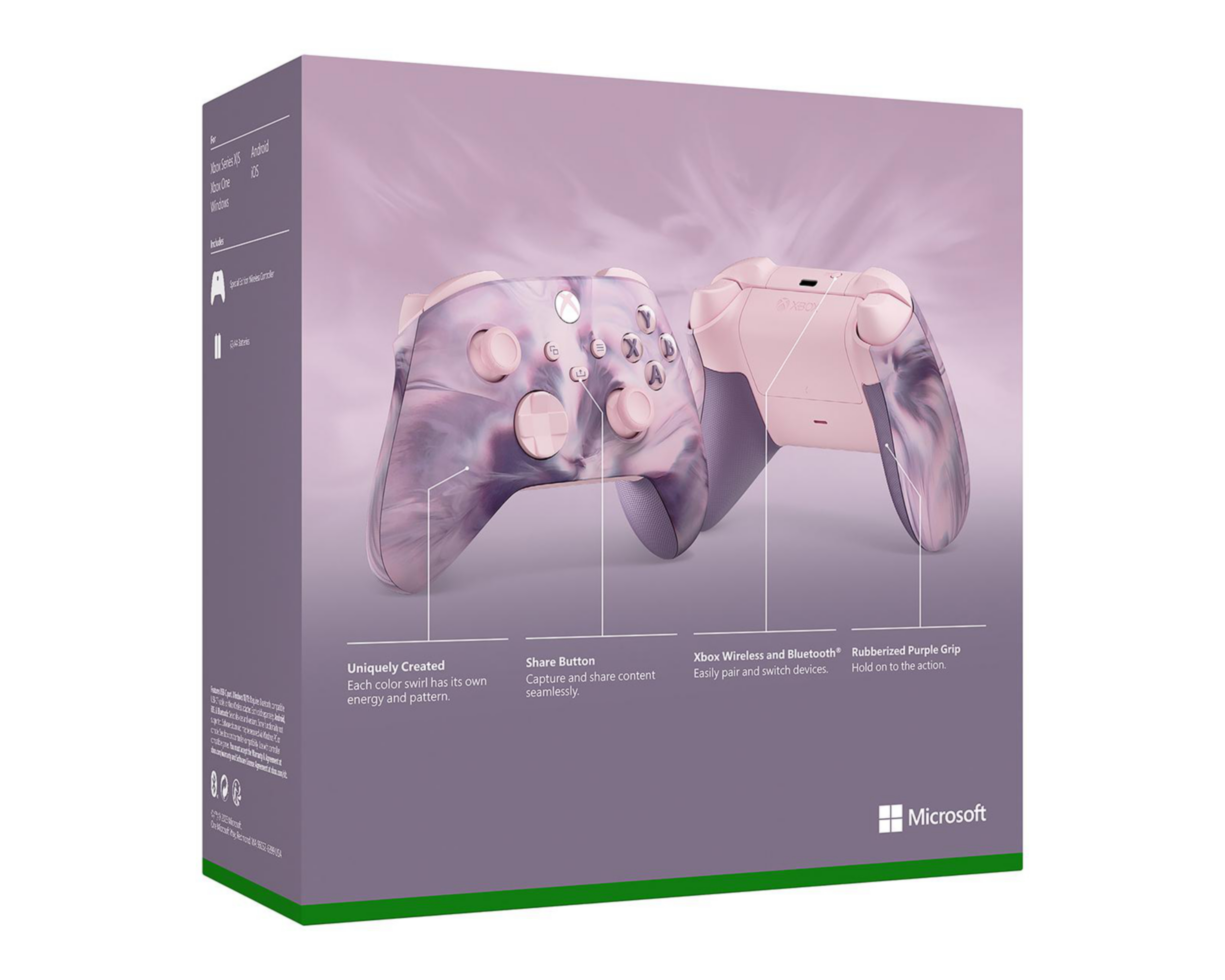 Foto 7 pulgar | Control Inalámbrico para Xbox Series X y S Microsoft Edición Especial Dream Vapor Morado