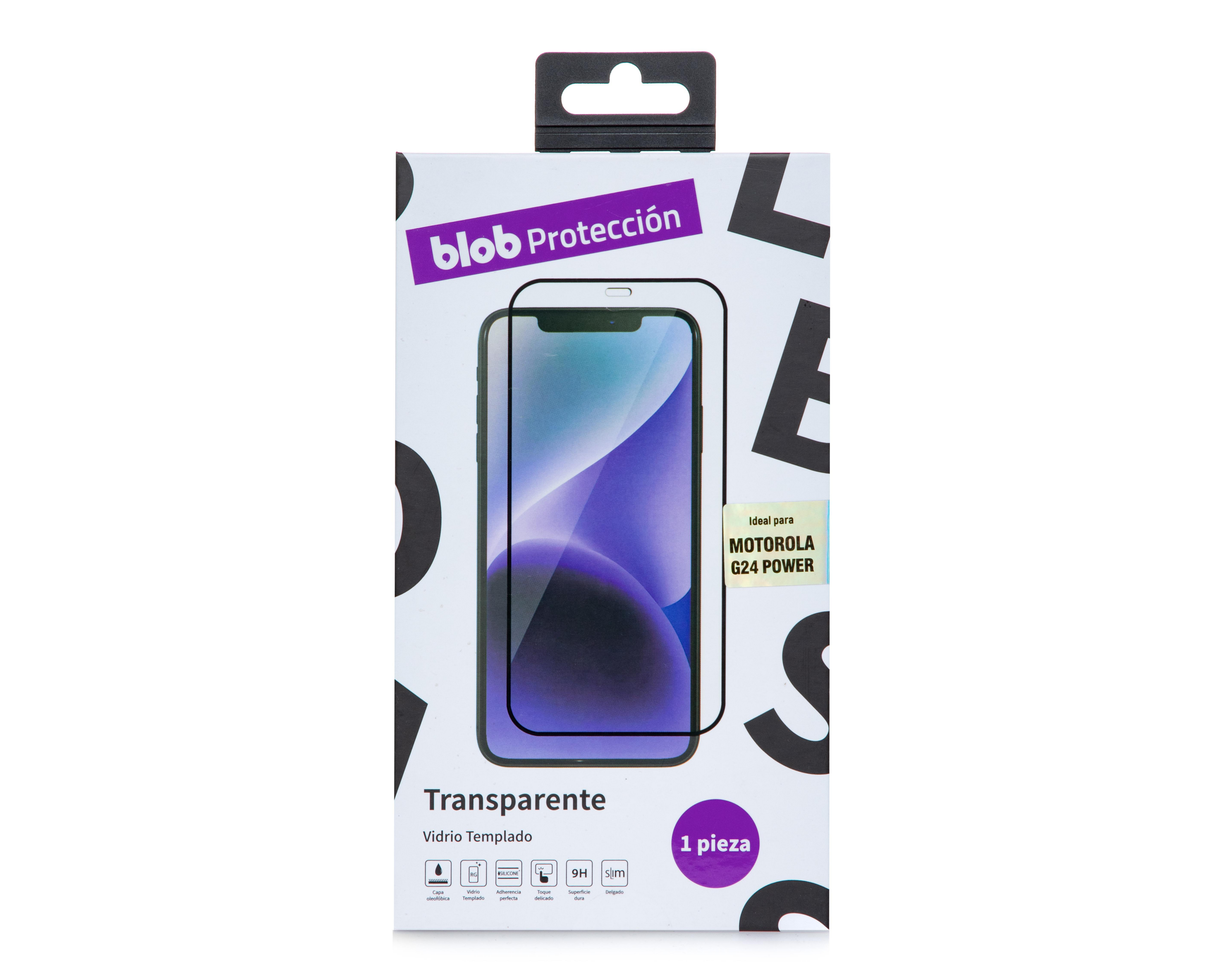 Foto 2 pulgar | Protector de Pantalla Blob para Motorola Moto G24 Power