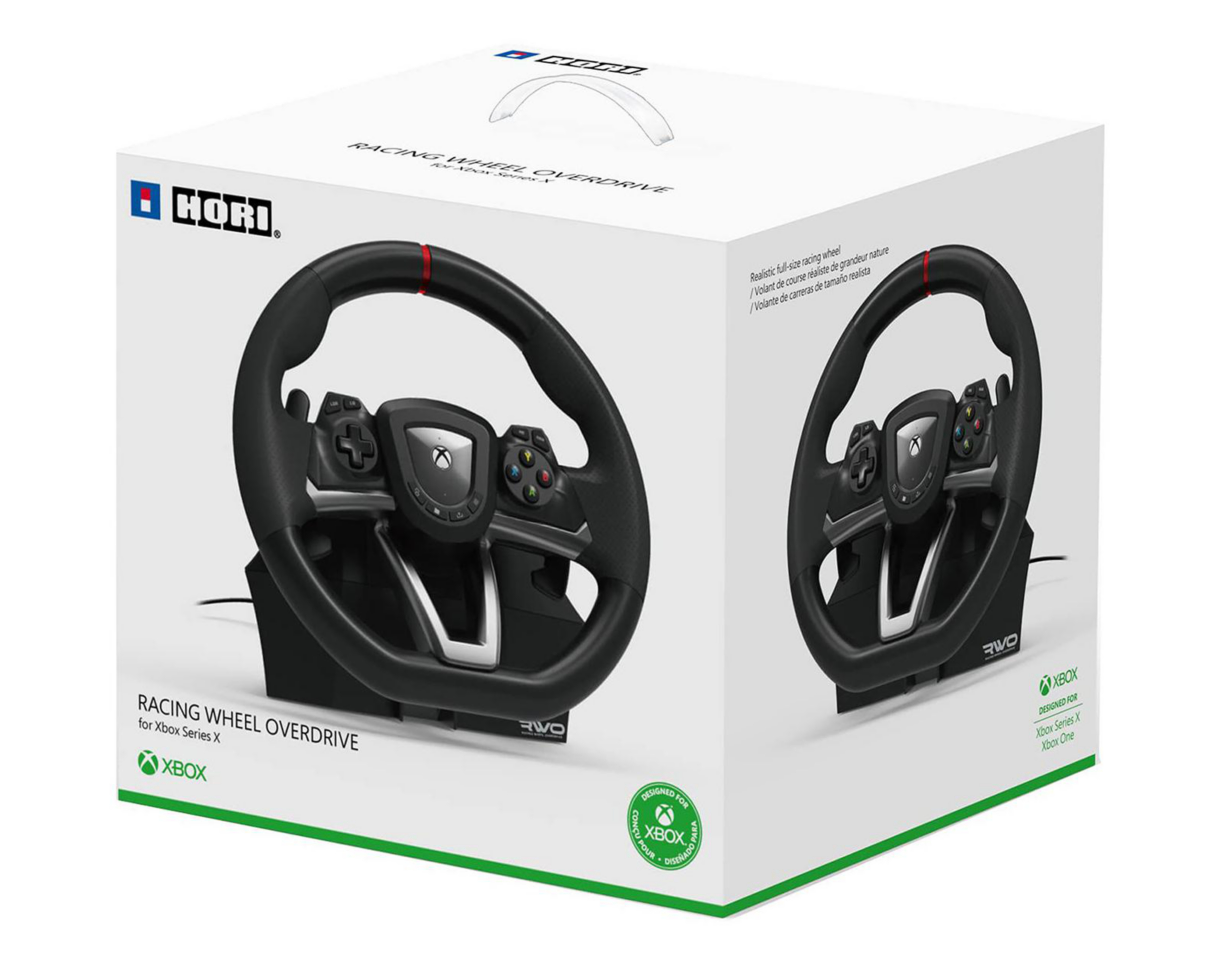 Foto 6 pulgar | Volante Hori RWO Racing Wheel Overdrive Negro para Xbox Series X y S