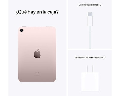 Foto 5 | iPad MLWR3LZ/A 8.3" 256 GB color Rosa