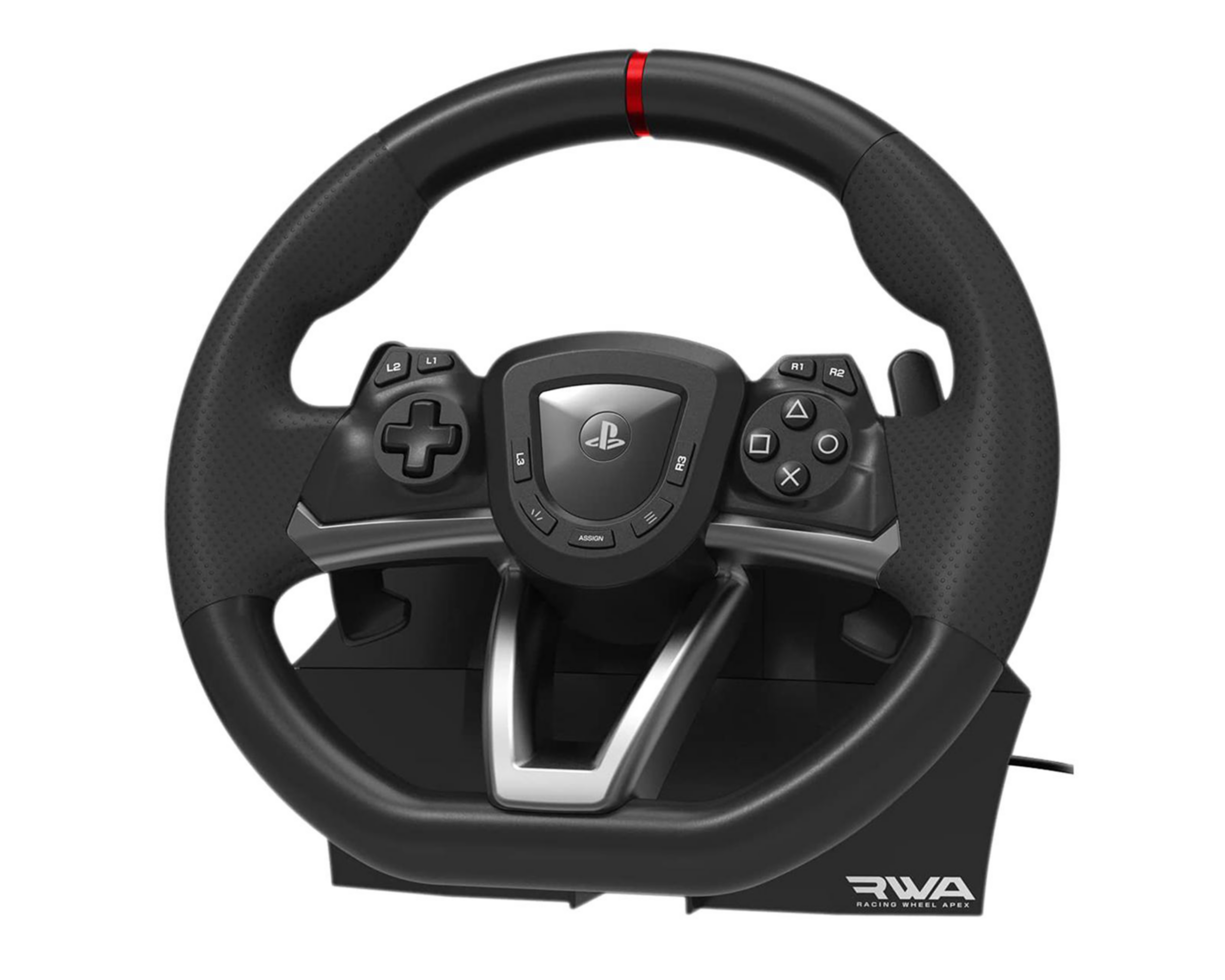 Foto 4 pulgar | Volante de Carreras Hori RWA Racing Wheel Apex Negro para PlayStation 4 y 5.