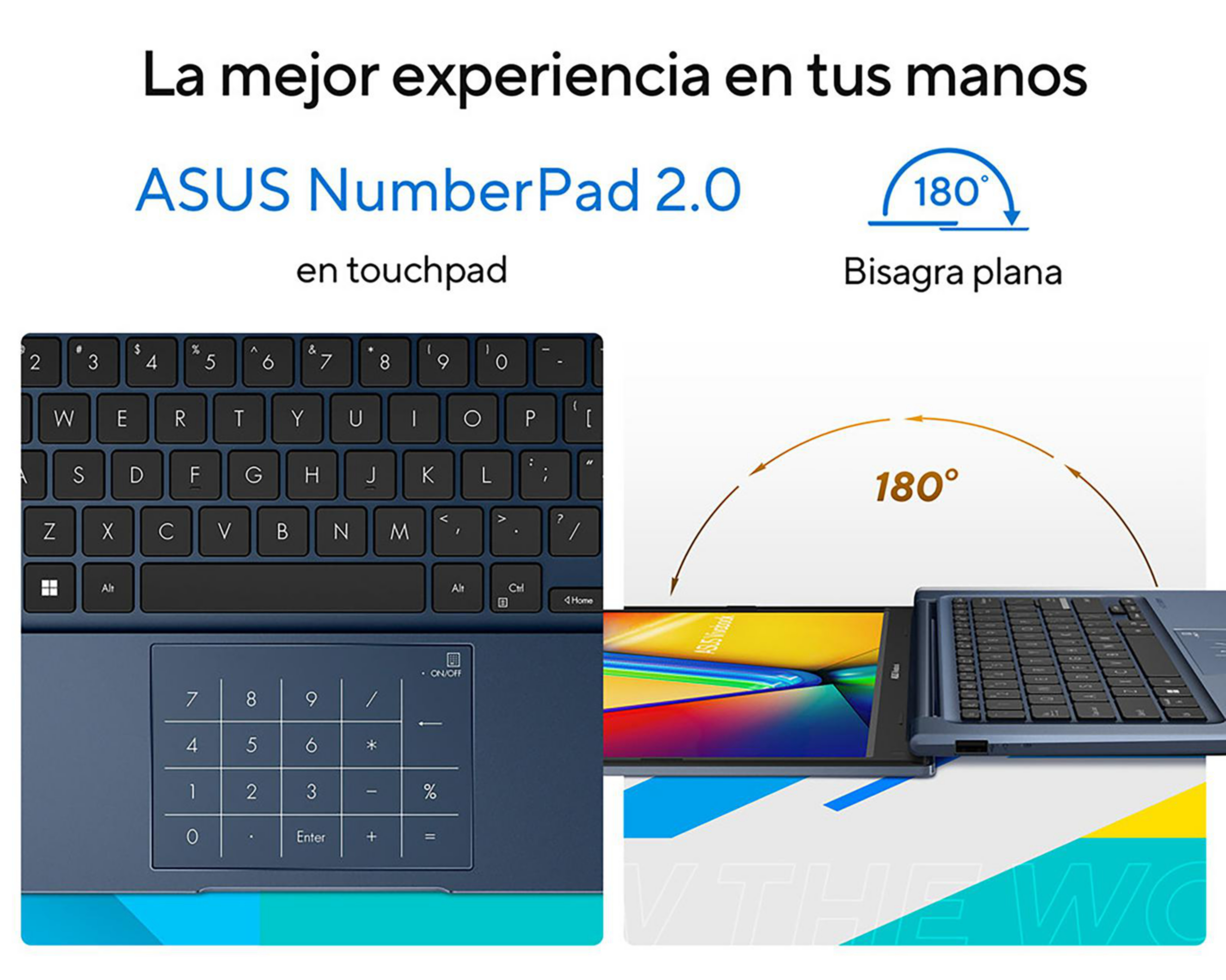 Foto 10 pulgar | Laptop Asus x1404ZA-NK148W 14 Pulgadas Intel Core I5 8 GB RAM 512 GB SSD Azul