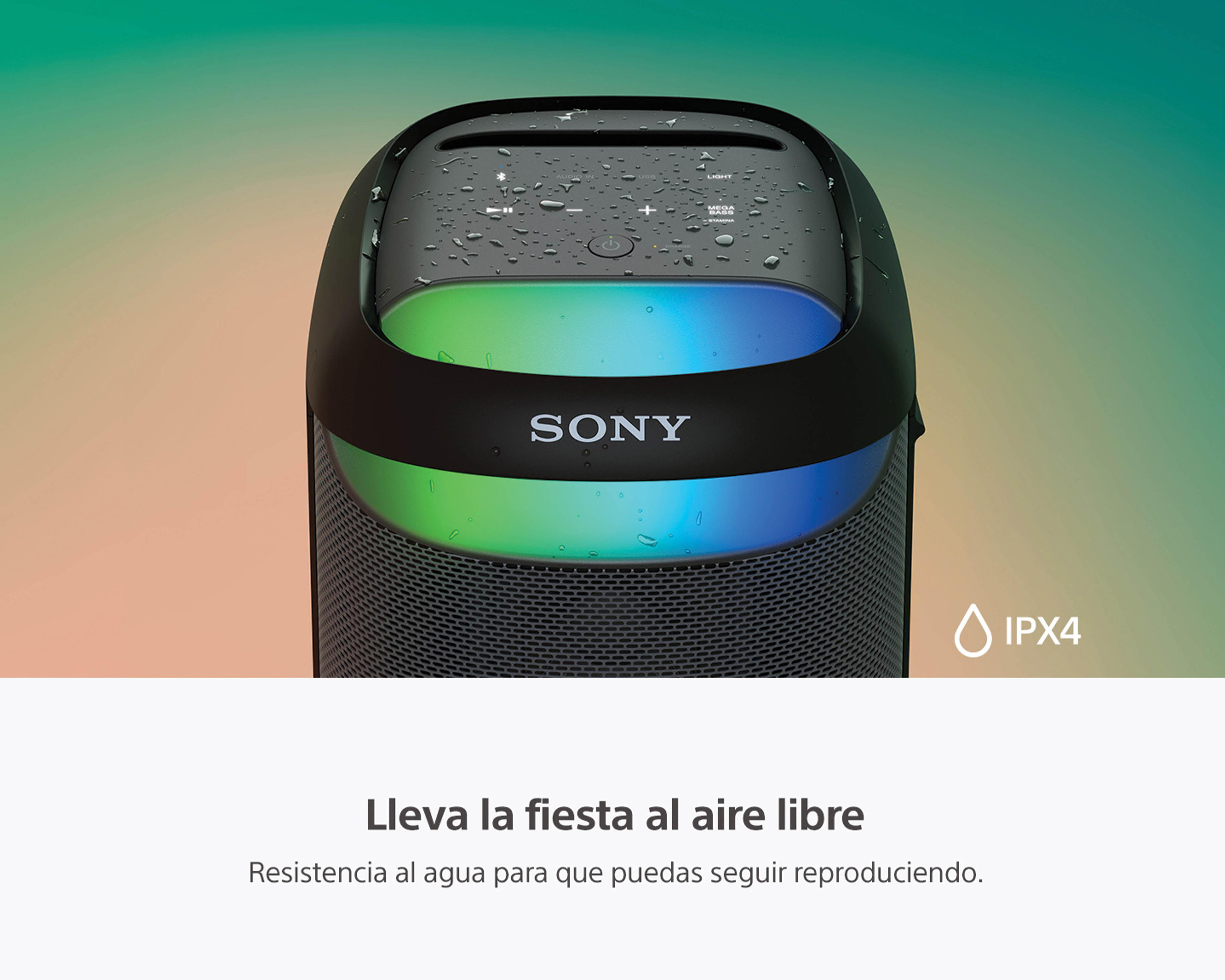 Foto 7 pulgar | Bocina Bluetooth Sony SRS-XV500-BCLA9 con Sistema de Iluminación